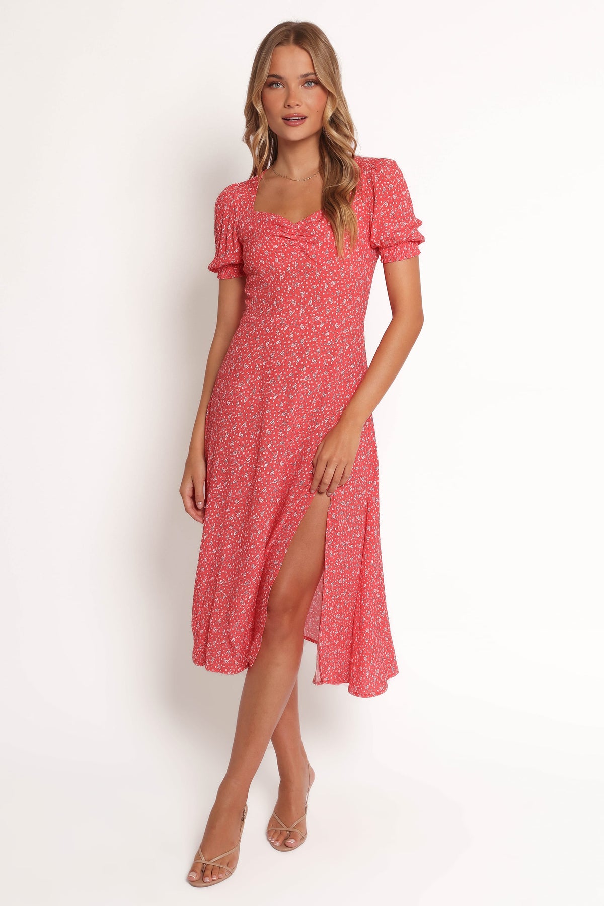 Franklin Dress in Red Floral – view 2 of 8