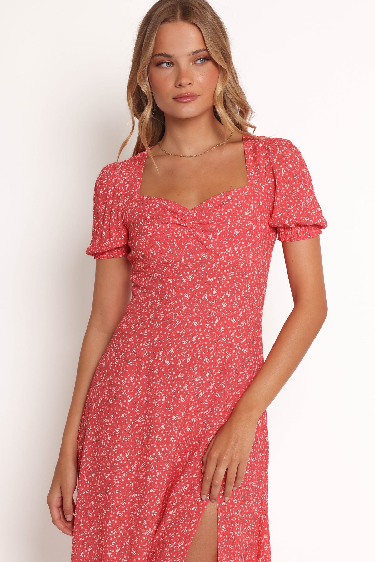 Franklin Dress in Red Floral – view 4 of 8