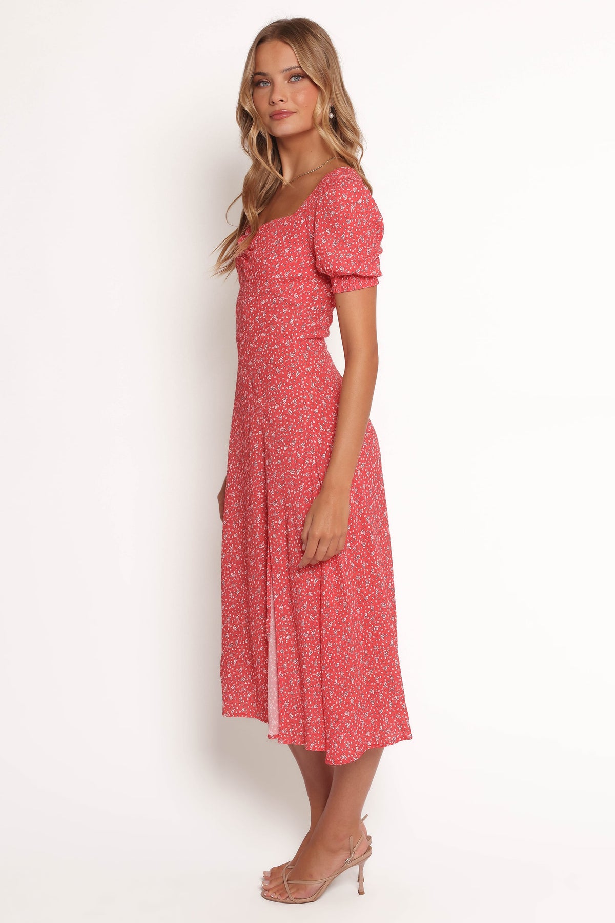 Franklin Dress in Red Floral – view 5 of 8