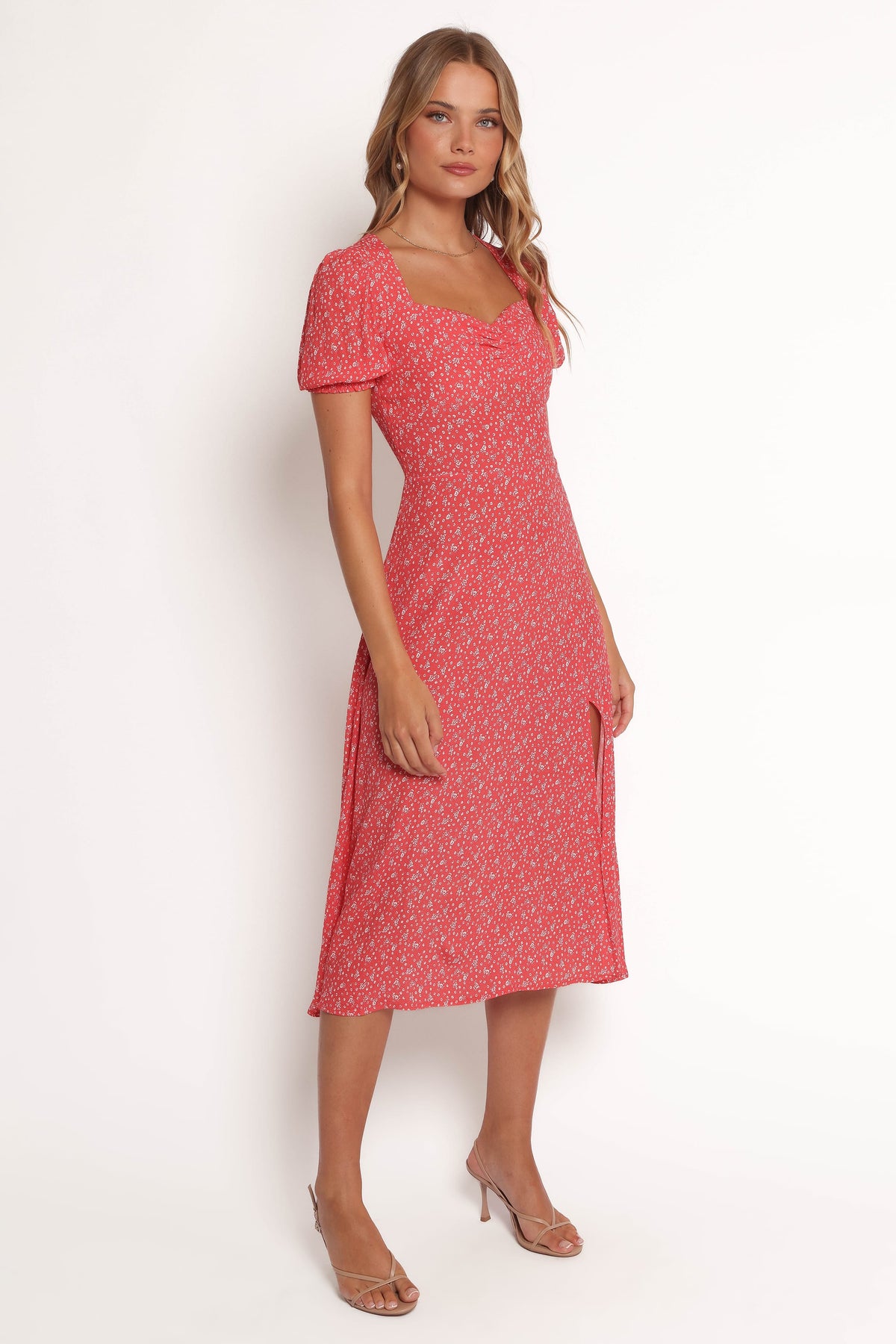 Franklin Dress in Red Floral – view 7 of 8