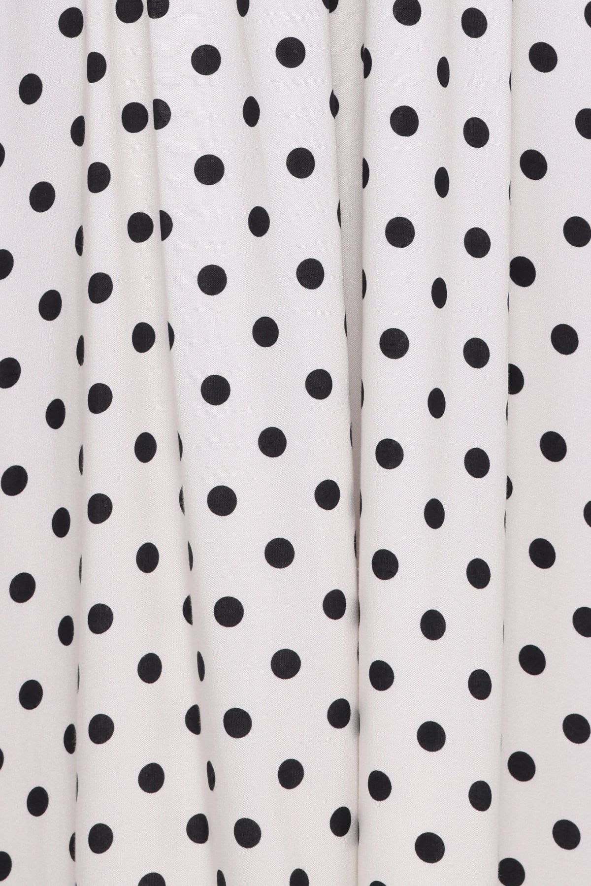 Gemini Halterneck Maxi Dress in White Polka Dot – view 6 of 7