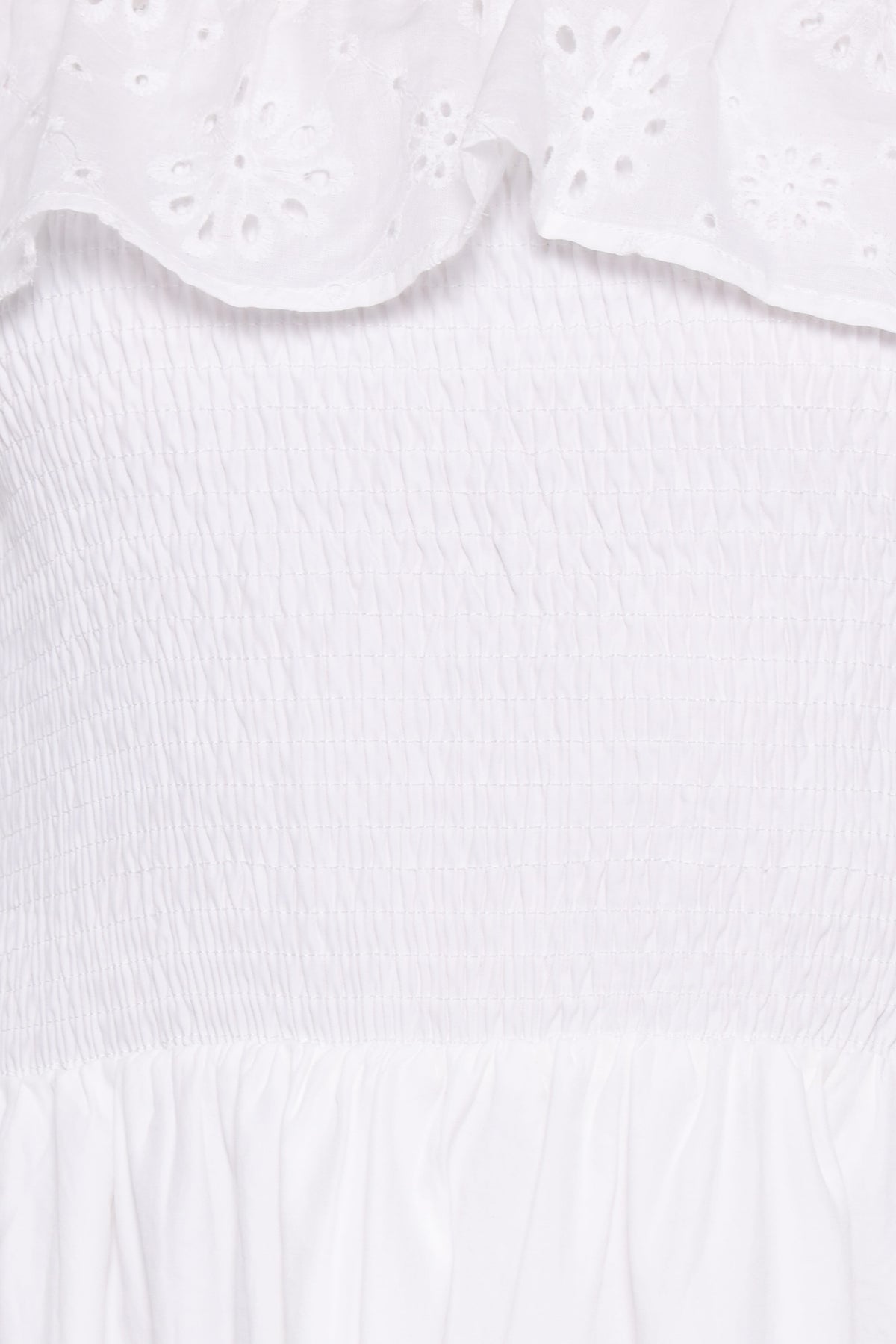Gilbert Strapless Maxi Dress in White – view 6 of 6