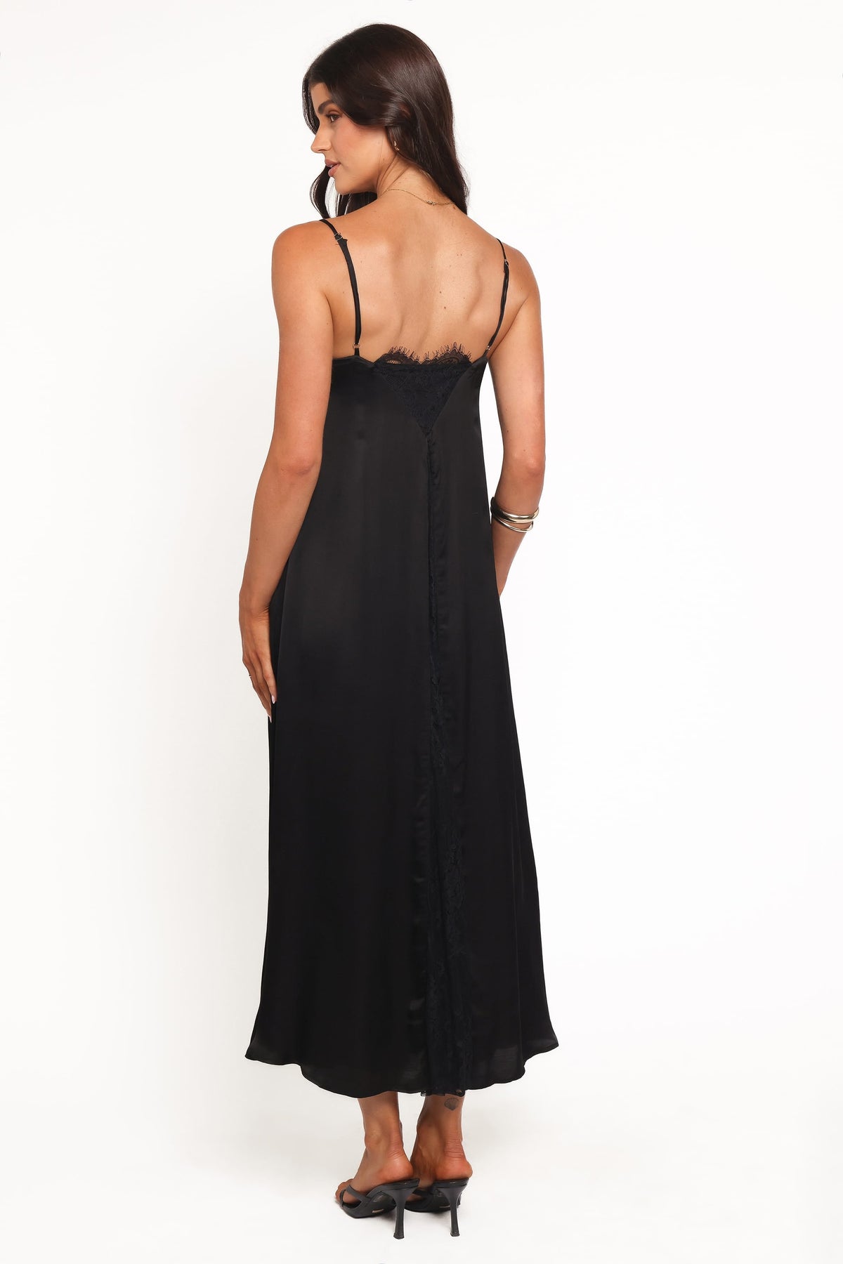 Halsey Midi Dress in Black – view 4 of 6