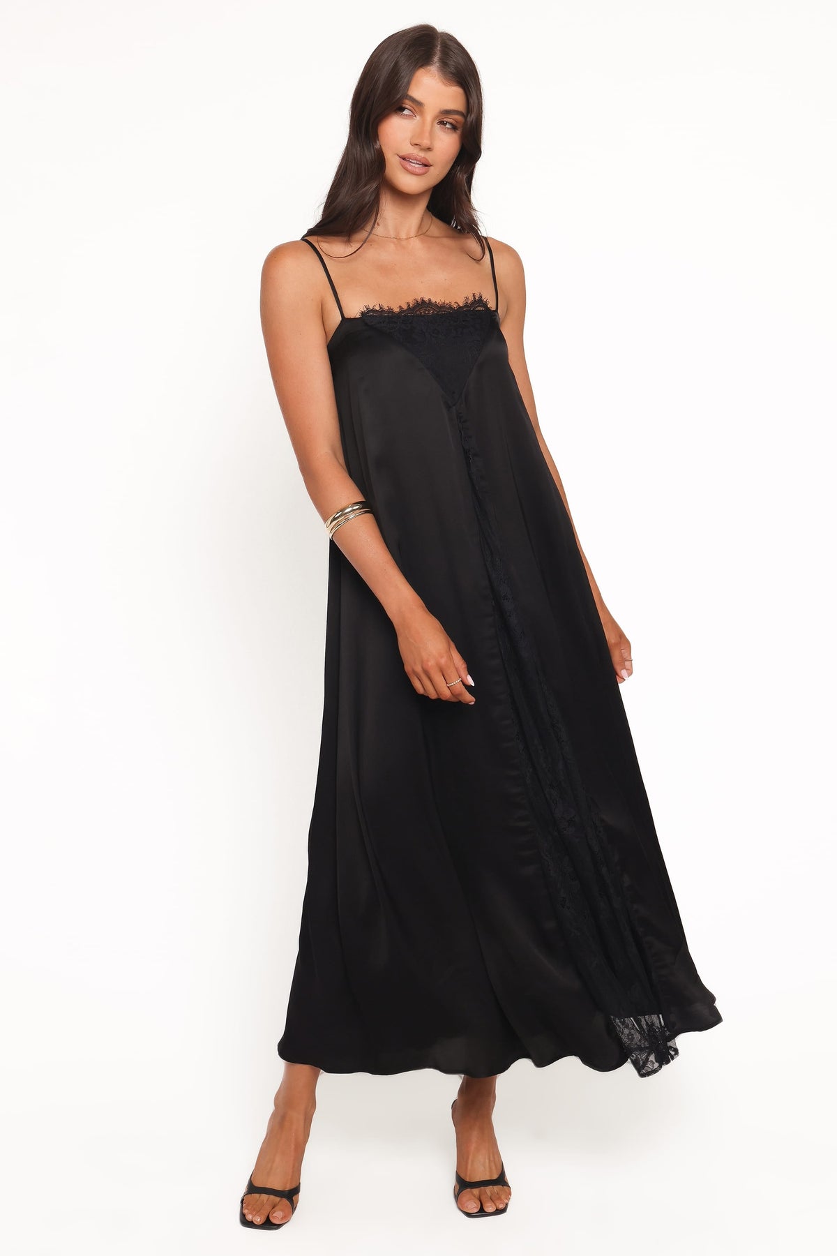 Halsey Midi Dress in Black – view 5 of 6