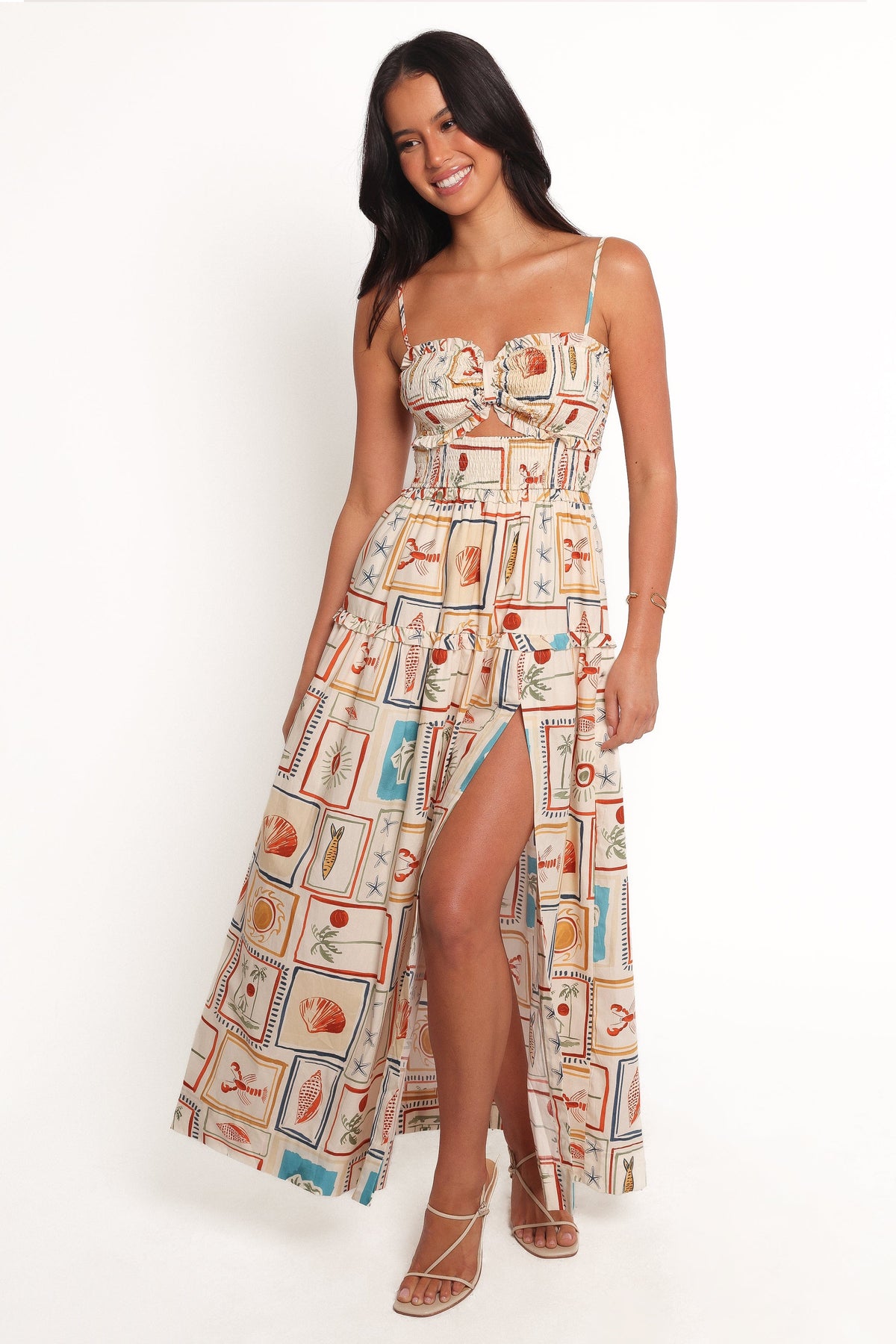 Hana Maxi Dress in Sardina – view 1 of 8