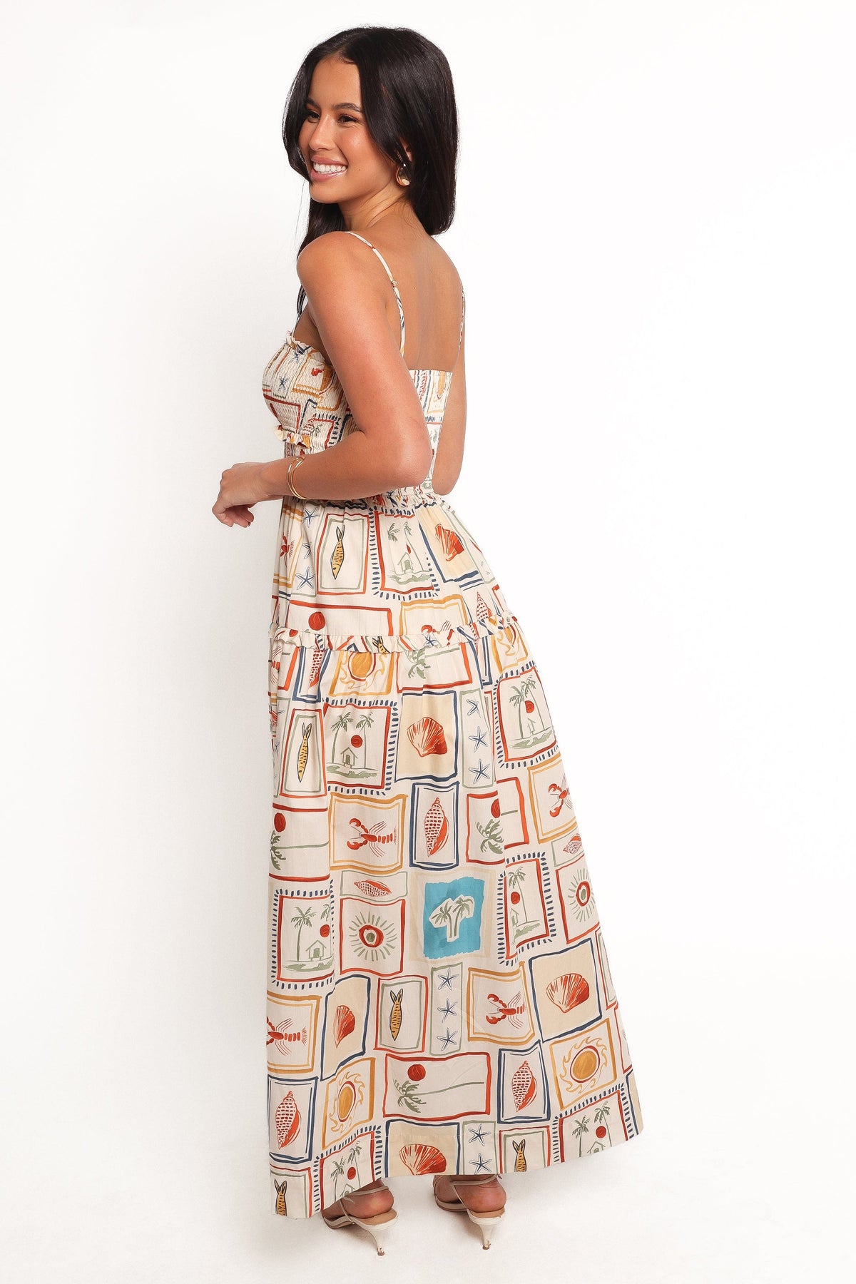 Hana Maxi Dress in Sardina – view 3 of 8