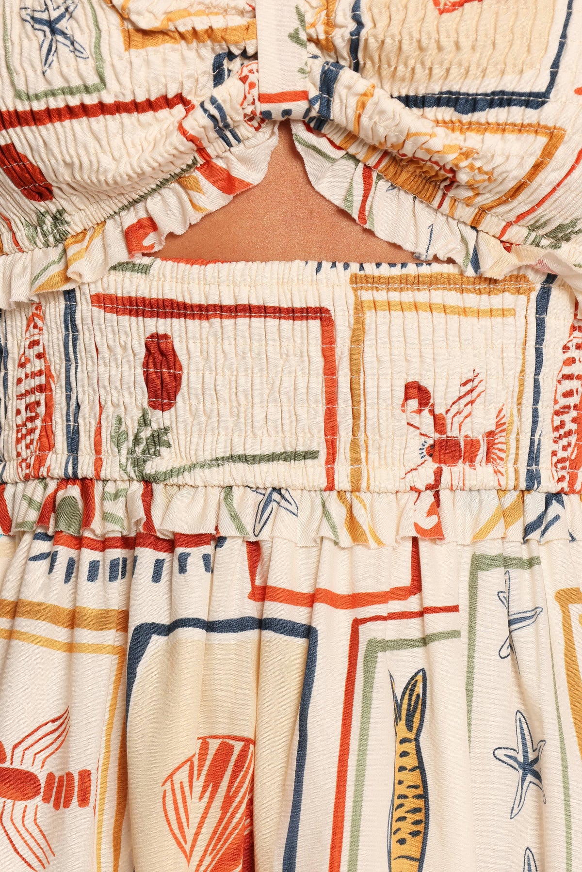 Hana Maxi Dress in Sardina – view 7 of 8