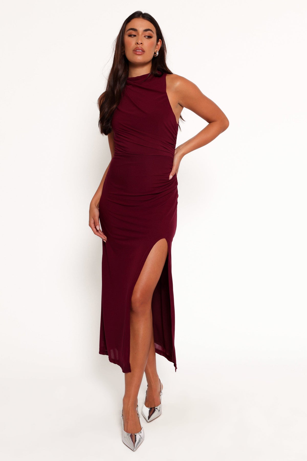 Hayven Maxi Dress in Plum – view 4 of 9
