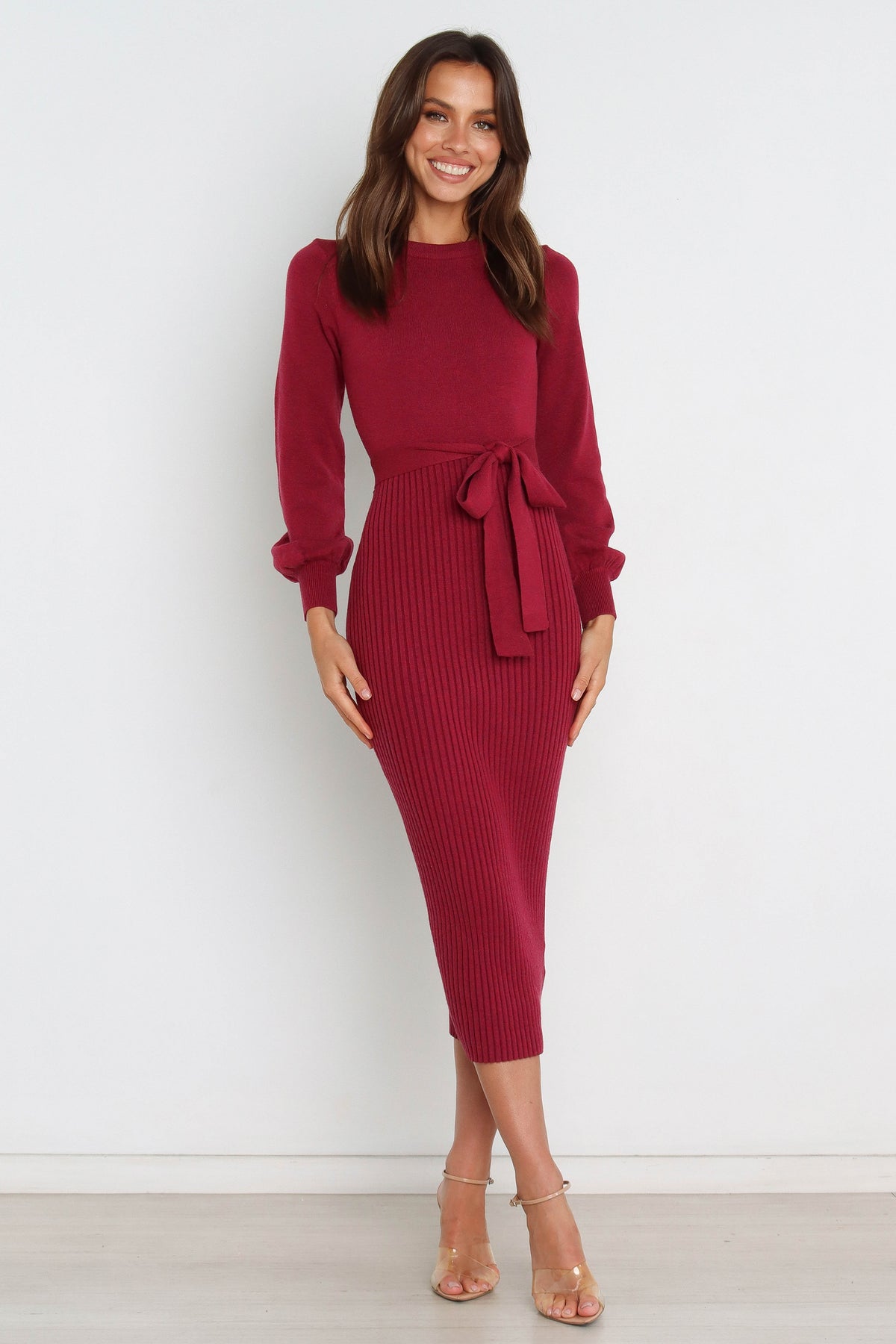 Helena Dress in Wine – view 2 of 8