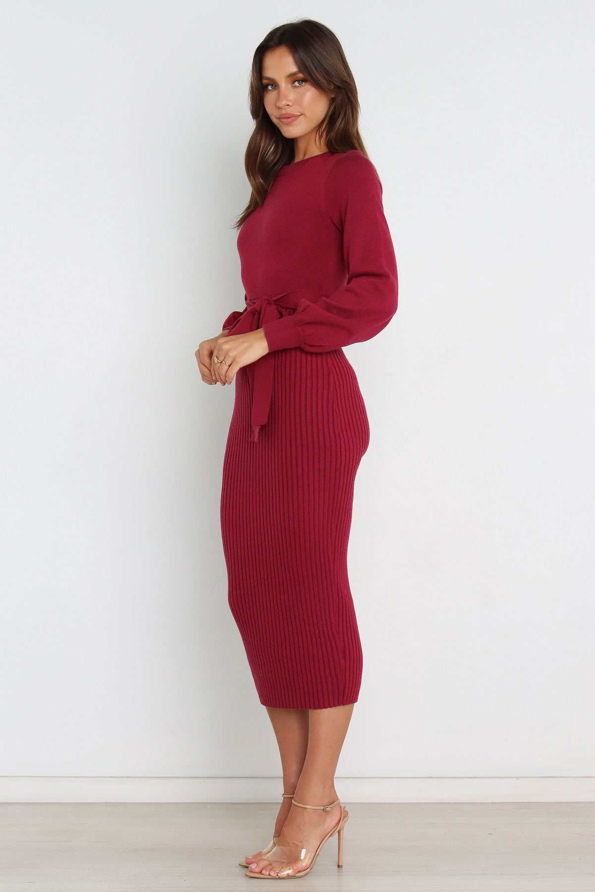 Helena Dress in Wine – view 4 of 8