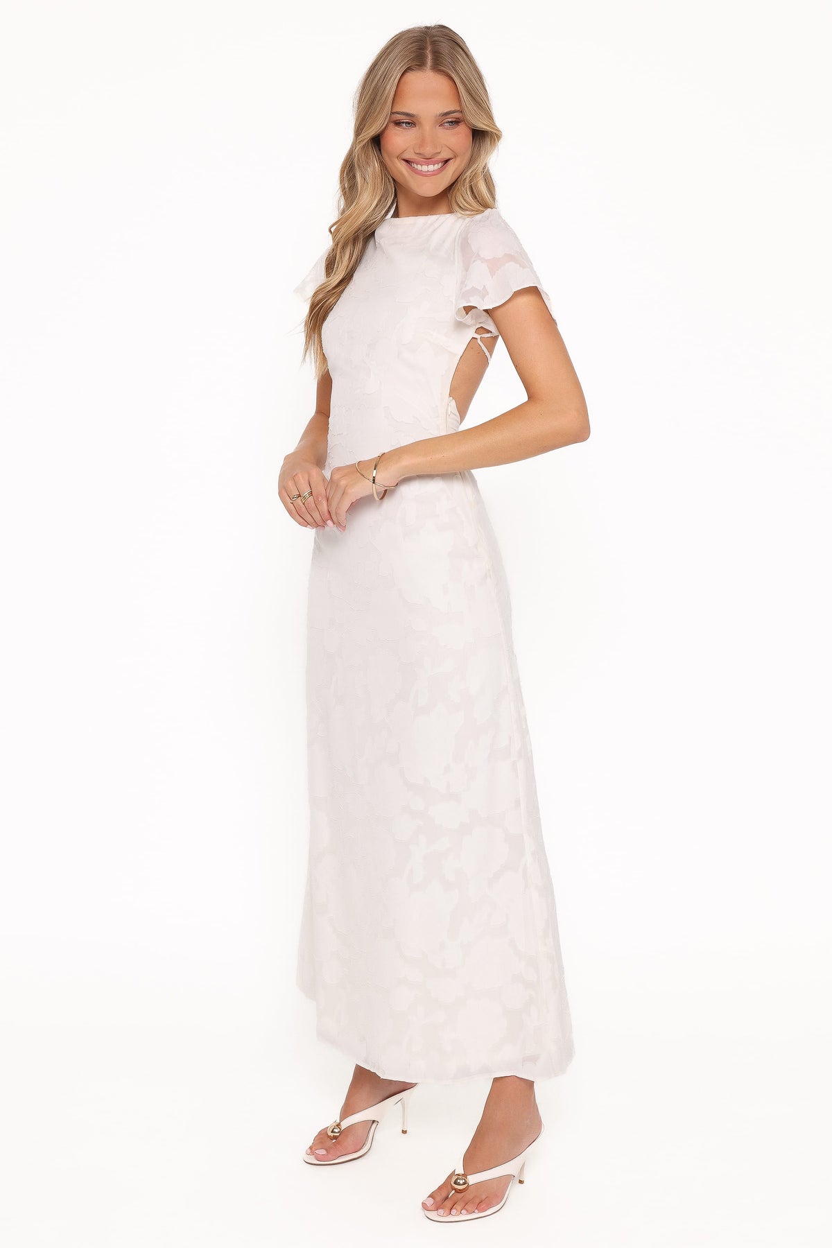 Henna Maxi Dress in Ivory – view 3 of 6