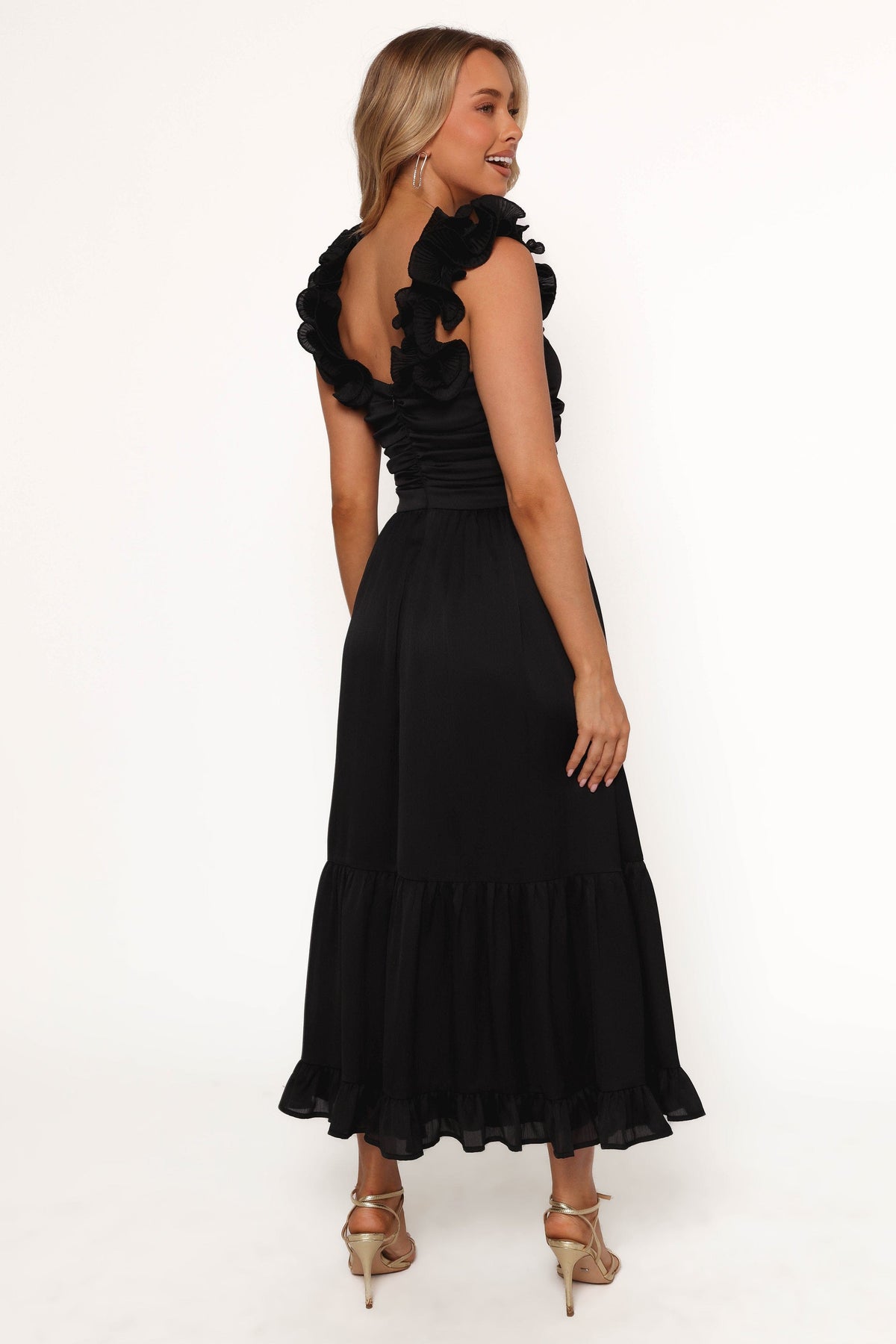 Inca Midi Dress in Black – view 5 of 7