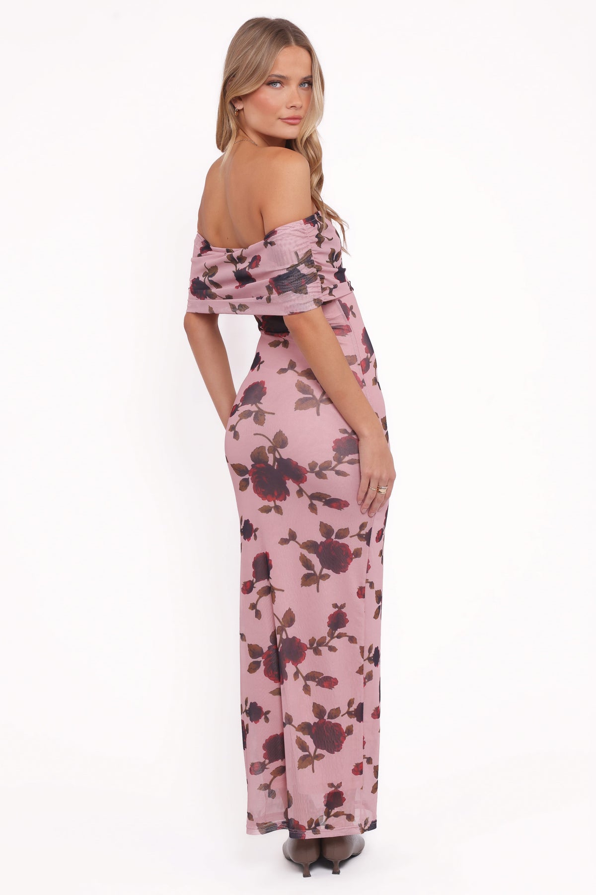 Indya Maxi Dress in Pink Floral – view 4 of 5