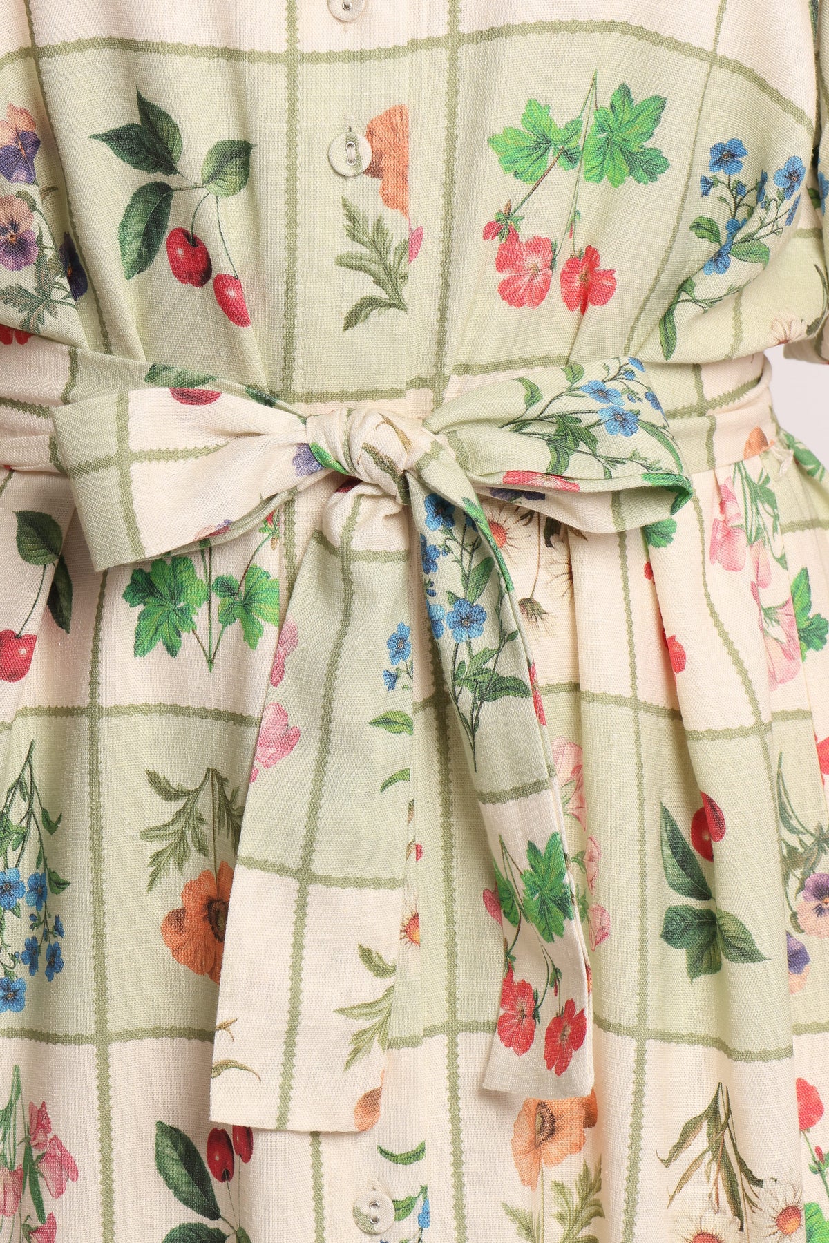 James Button Through Maxi Dress in Flower Market – view 7 of 7