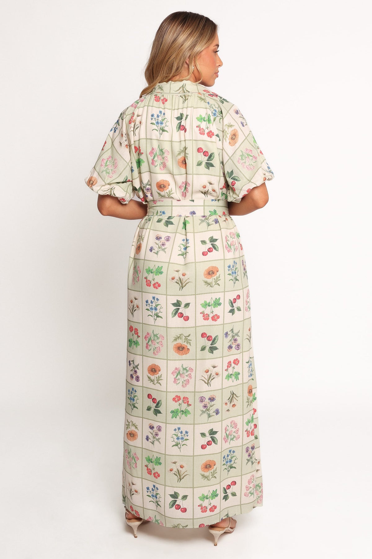 James Button Through Maxi Dress in Flower Market – view 4 of 7