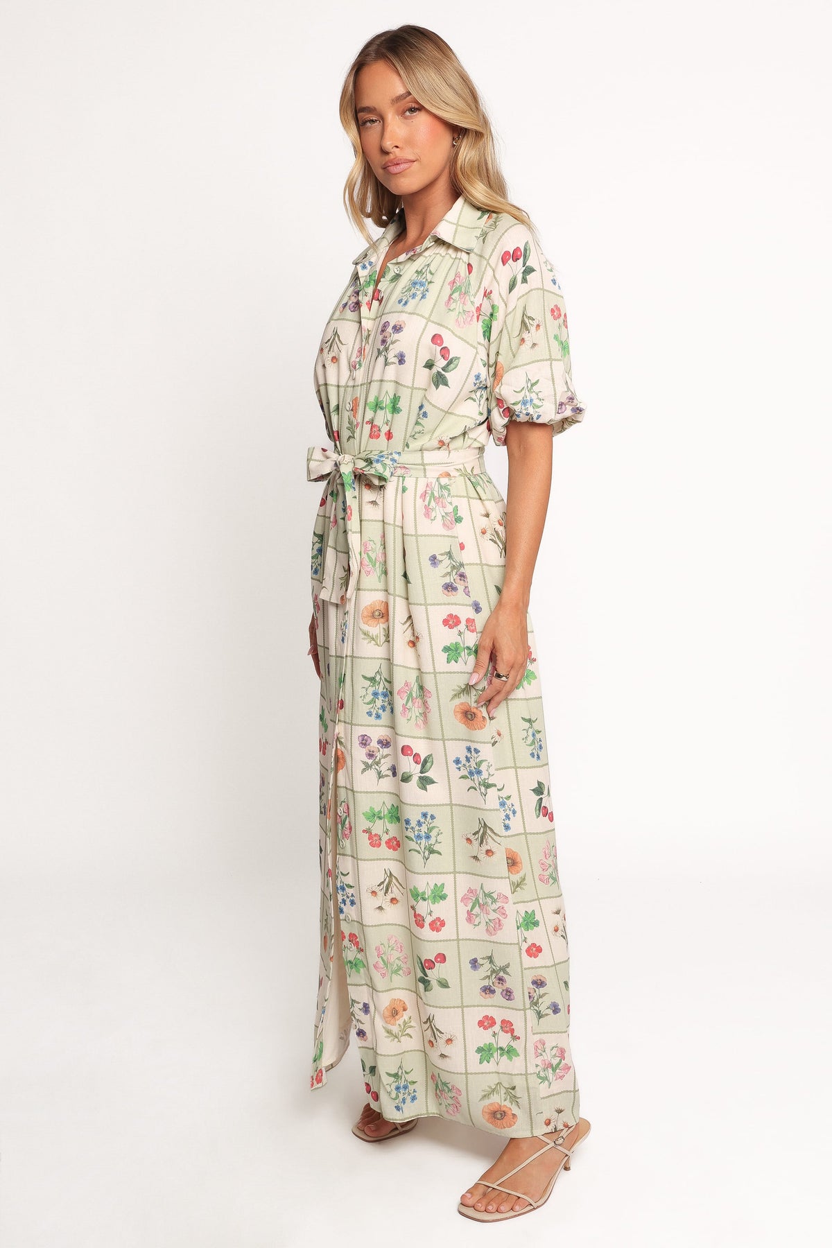 James Button Through Maxi Dress in Flower Market – view 6 of 7