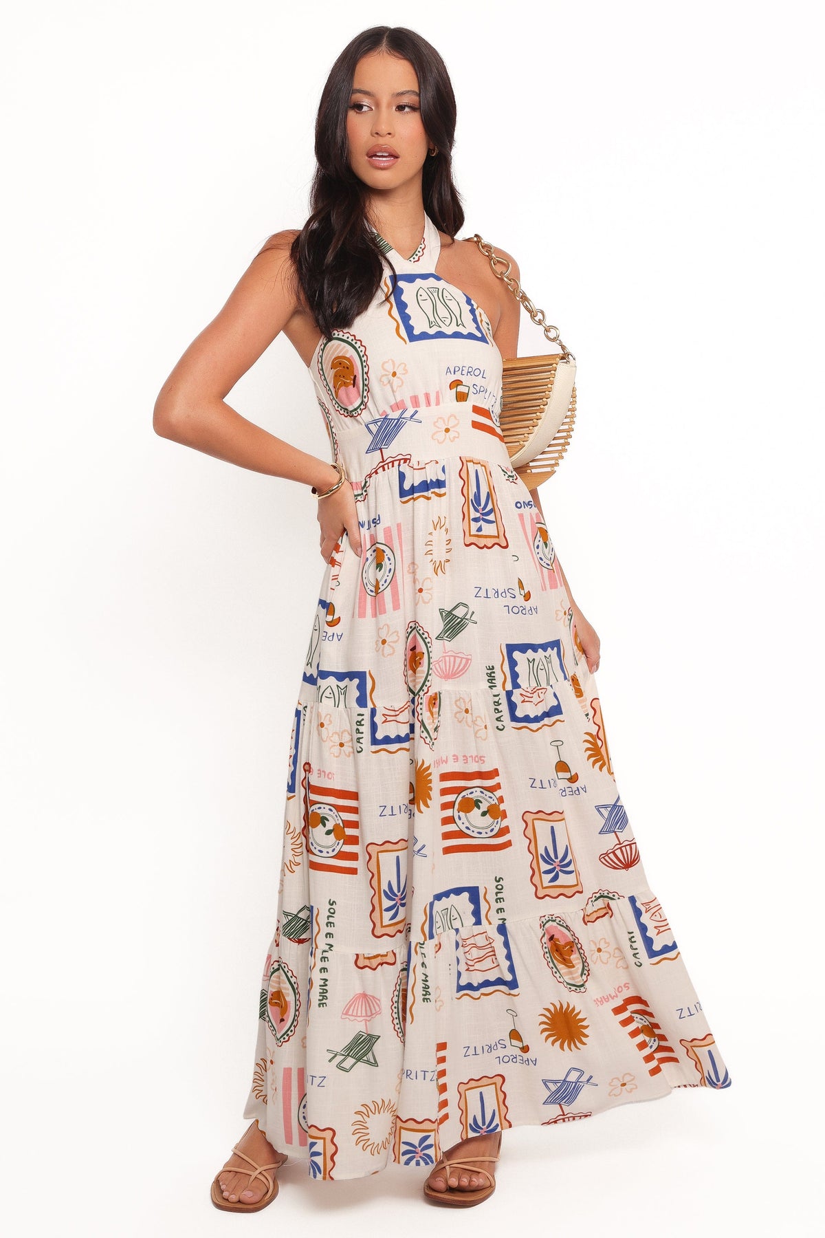 Jelena Maxi Dress in Ocean Oasis – view 4 of 8
