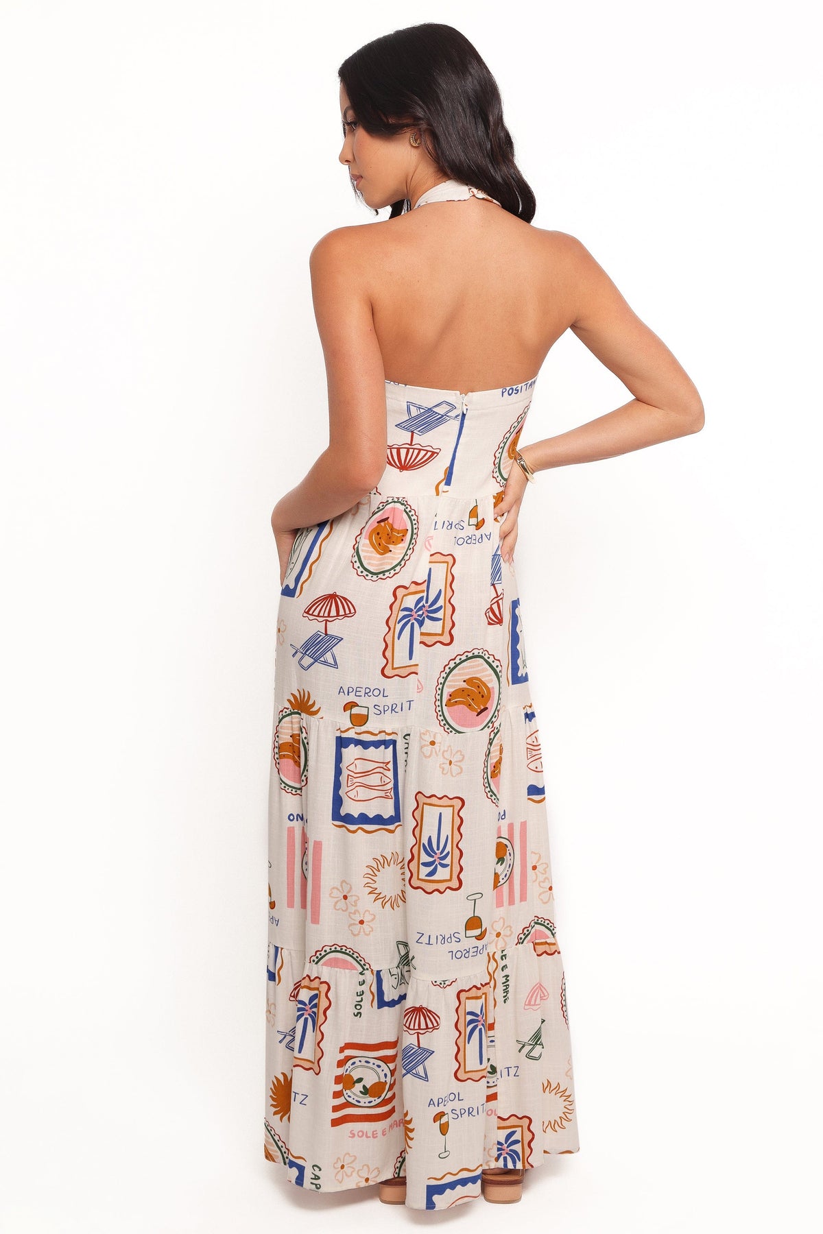 Jelena Maxi Dress in Ocean Oasis – view 3 of 8