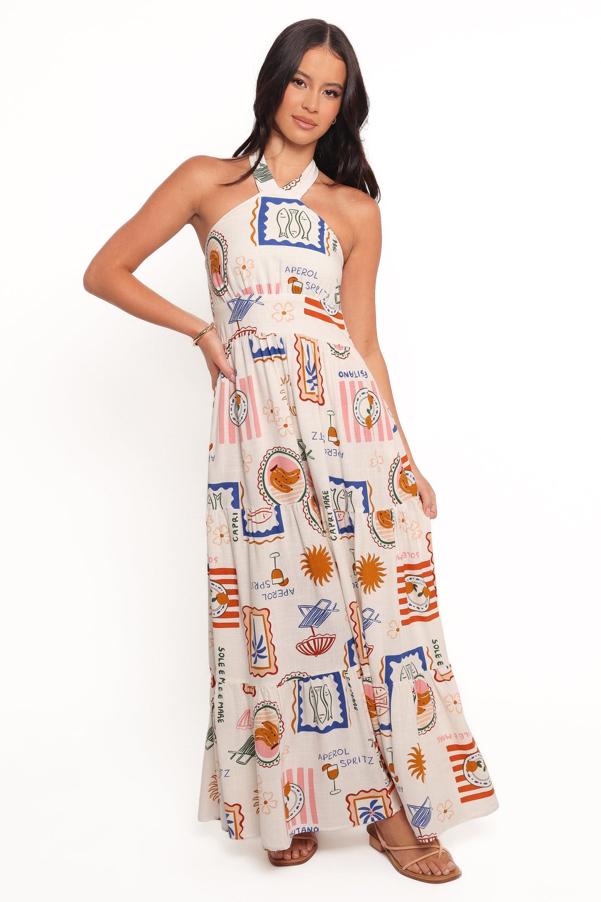 Jelena Maxi Dress in Ocean Oasis – view 1 of 8