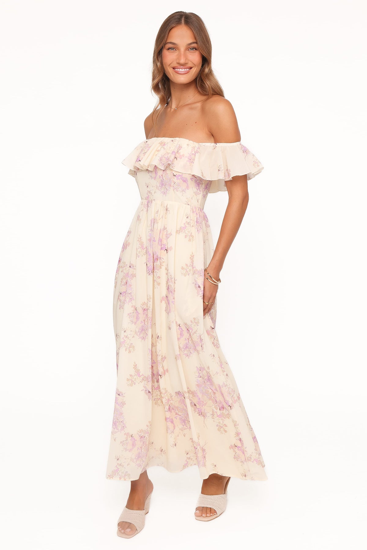 Jemira Maxi Dress in Lavender Floral – view 4 of 6