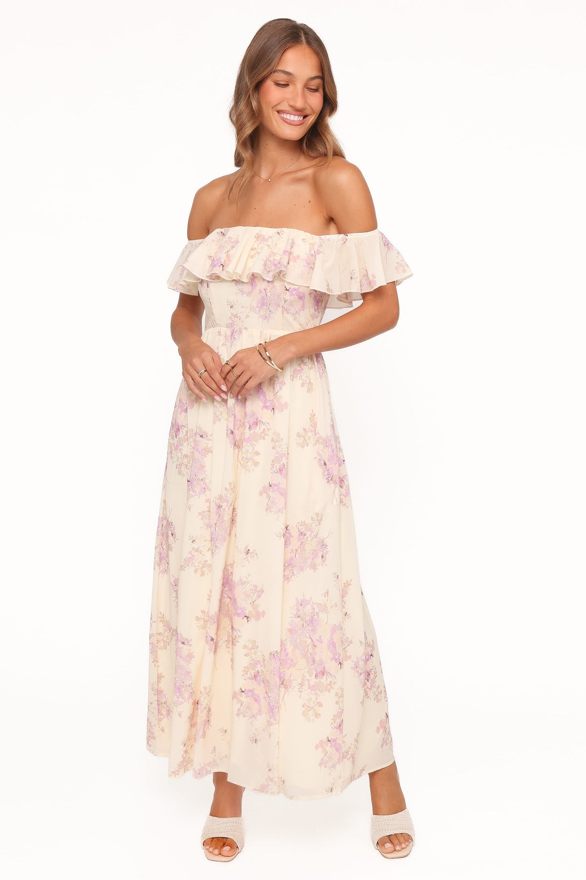 Jemira Maxi Dress in Lavender Floral – view 2 of 6