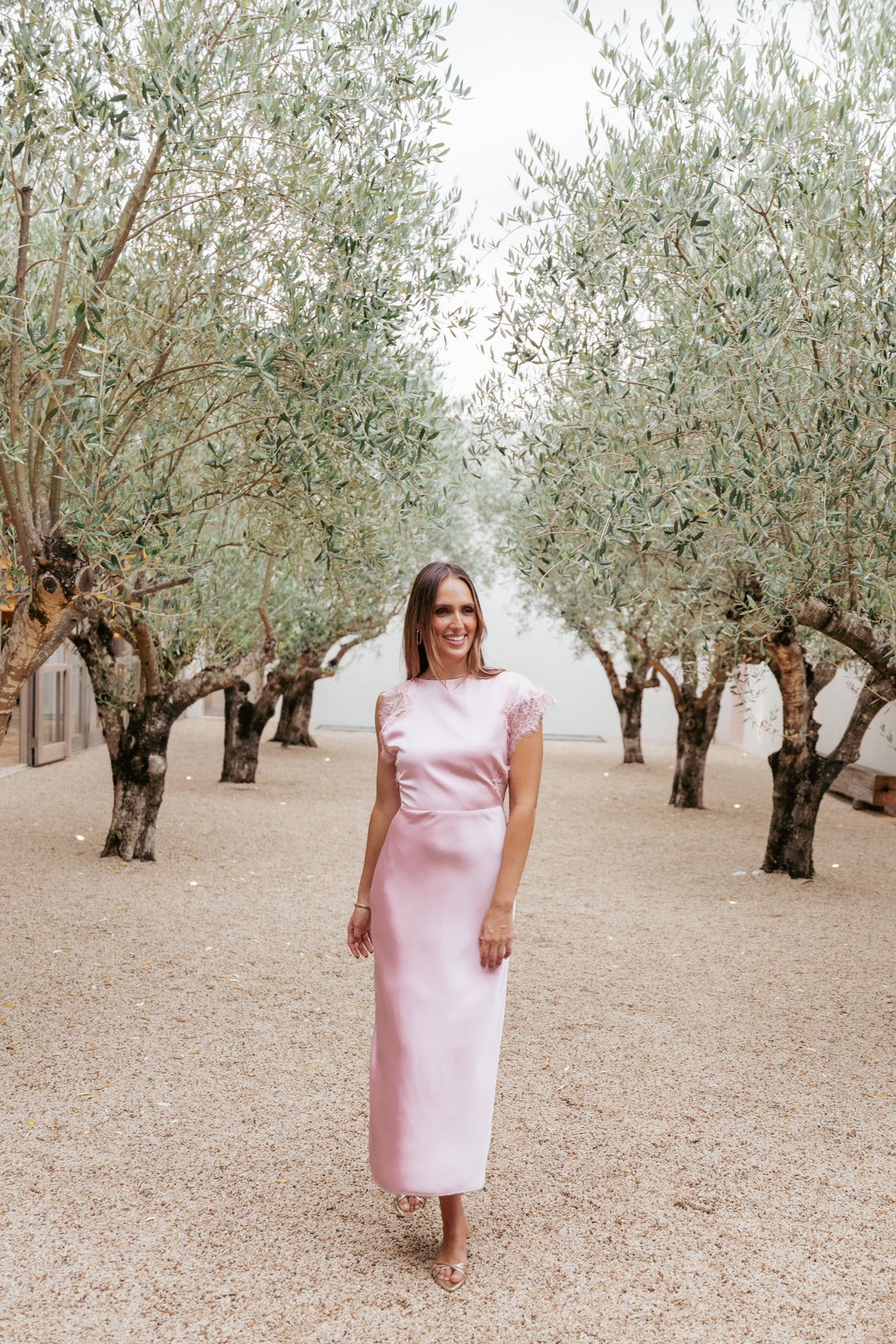 Jenelle Maxi Dress in Pale Pink – view 7 of 7