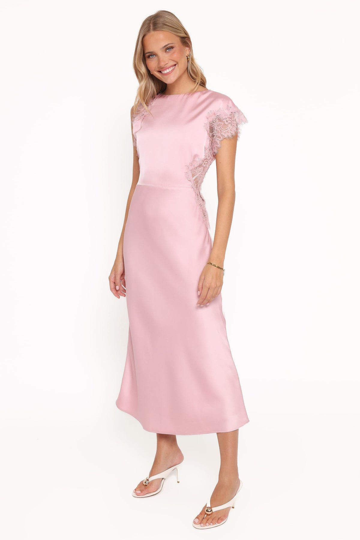 Jenelle Maxi Dress in Pale Pink – view 4 of 7