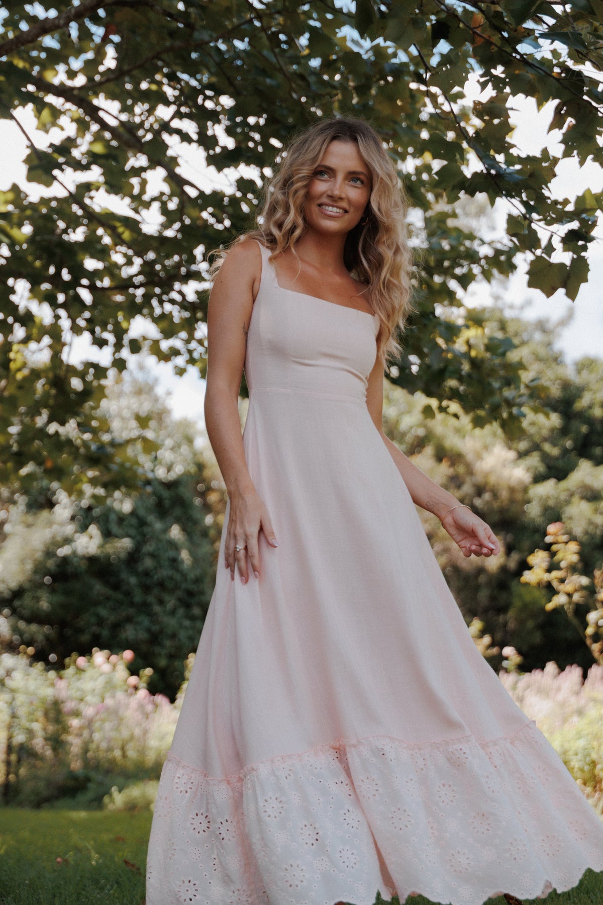 Jenner Maxi Dress in Petal Pink – view 1 of 8