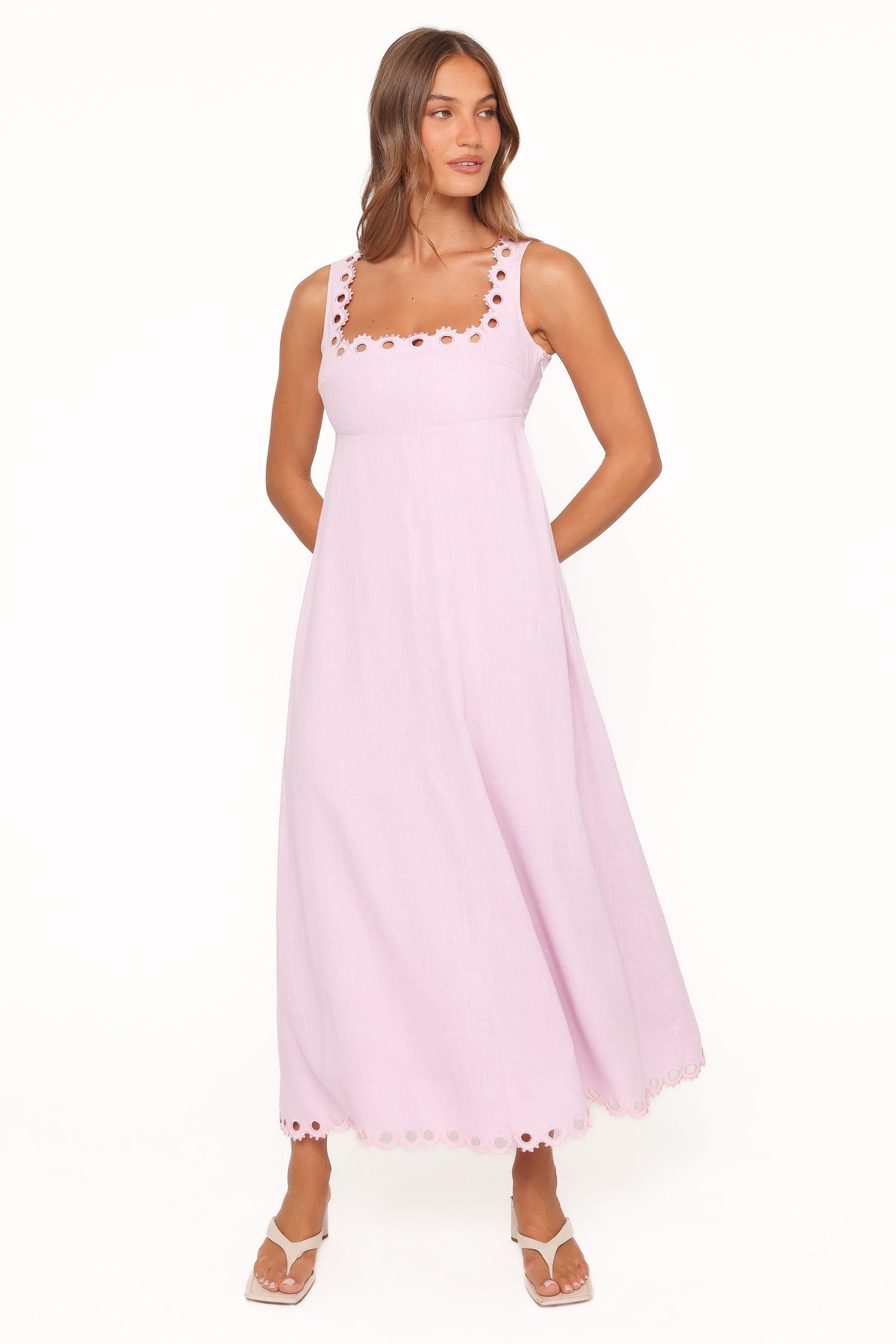 Jetta Midi Dress in Lavender – view 2 of 6
