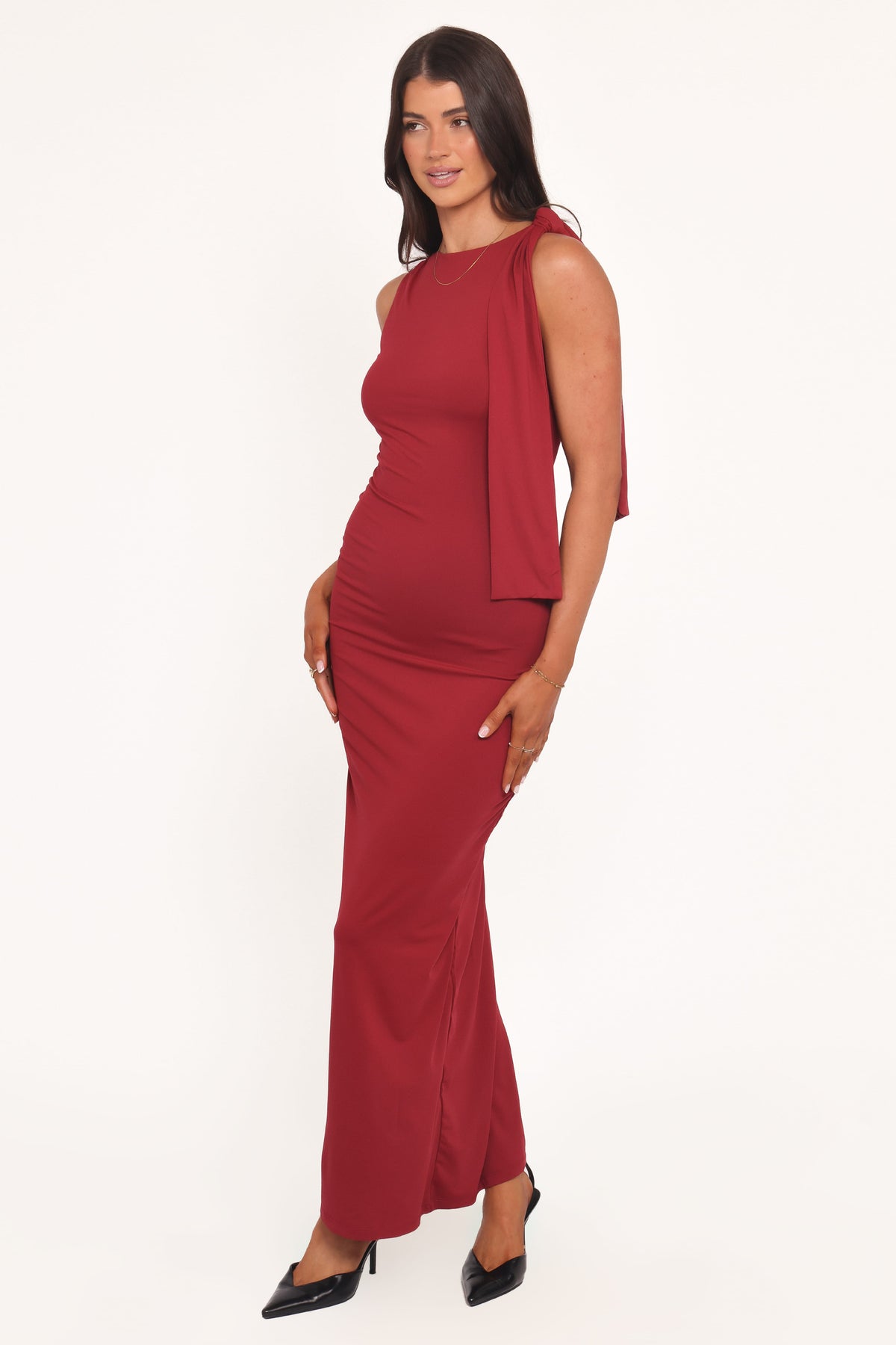 Jimina Maxi Dress in Berry – view 3 of 5