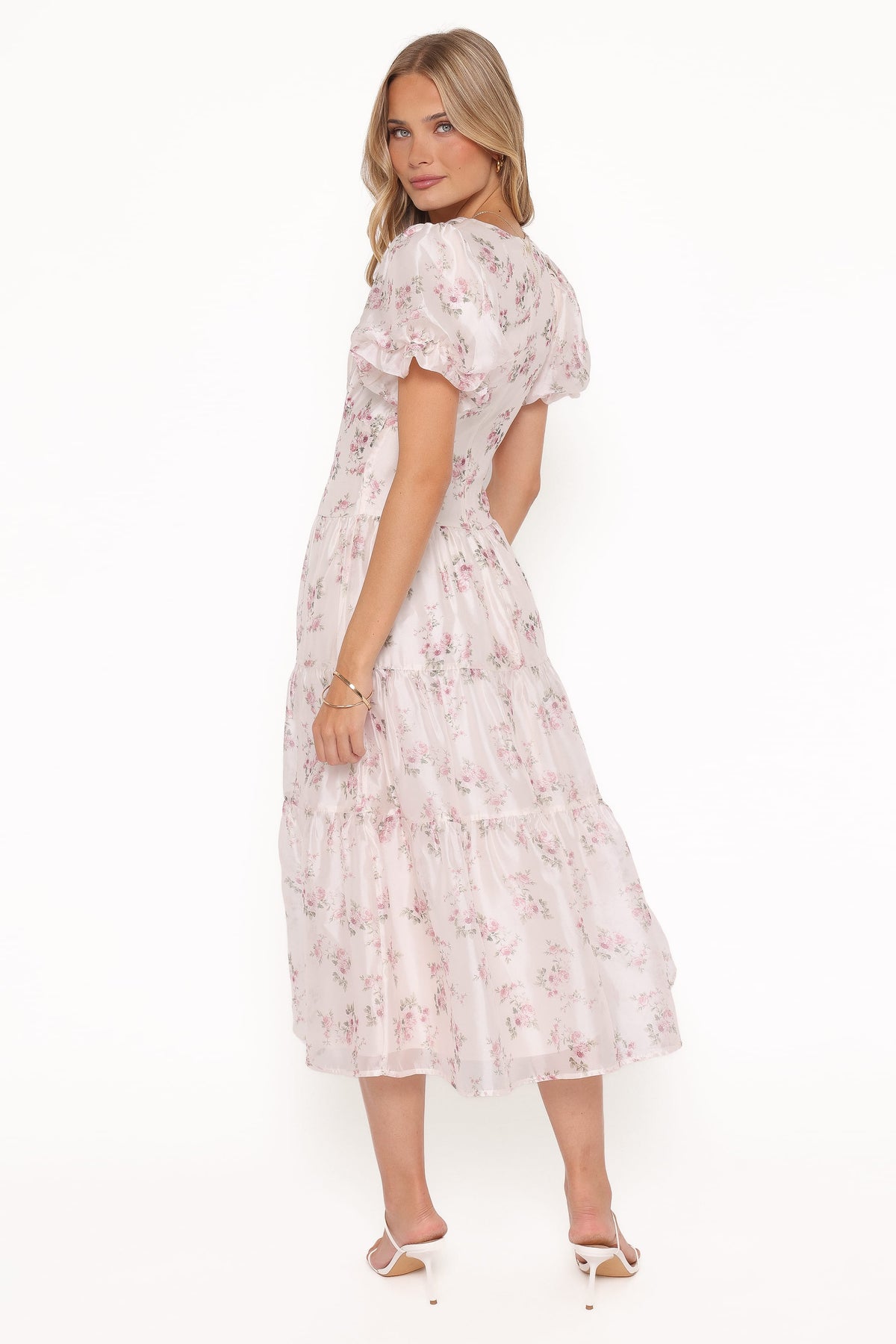 Jocelyn Maxi Dress in Ivory/Pink Floral – view 4 of 6