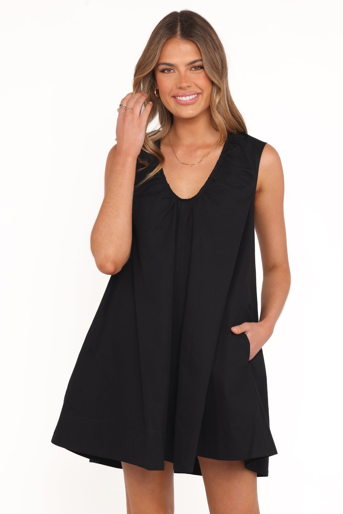 Jorah Mini Dress in Black – view 1 of 8