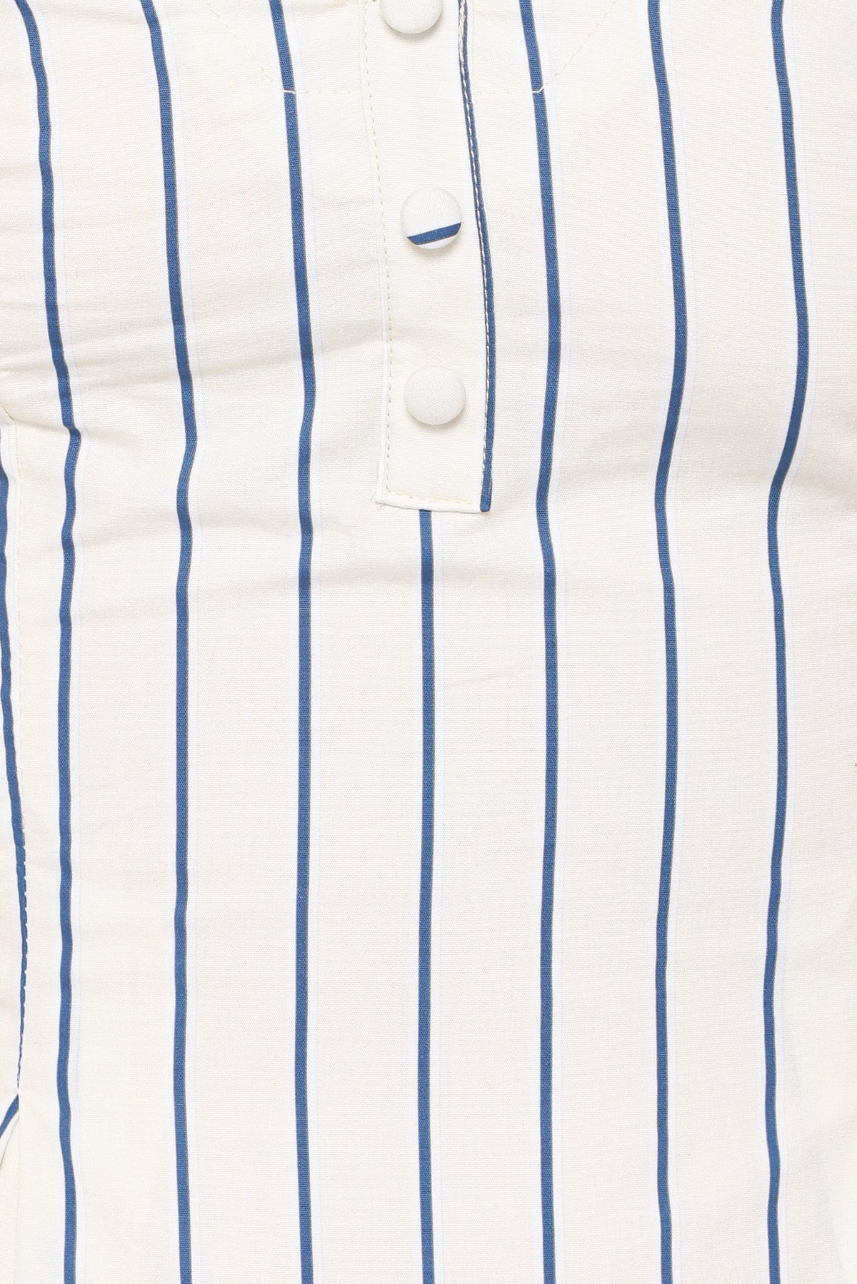 Jordin Maxi Dress in Ivory/Blue Stripe – view 7 of 8