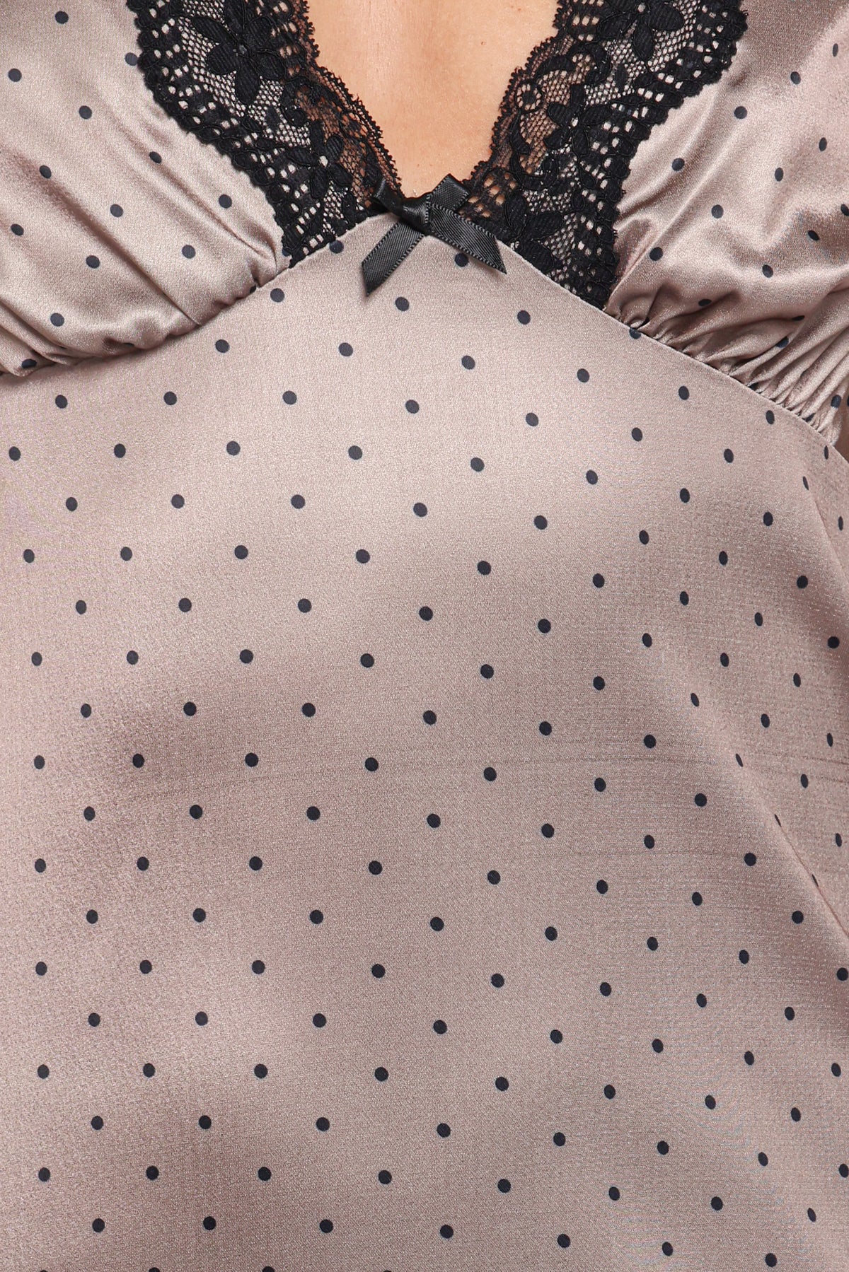 Joselyn Lace Maxi Dress in Polka Dot – view 6 of 6