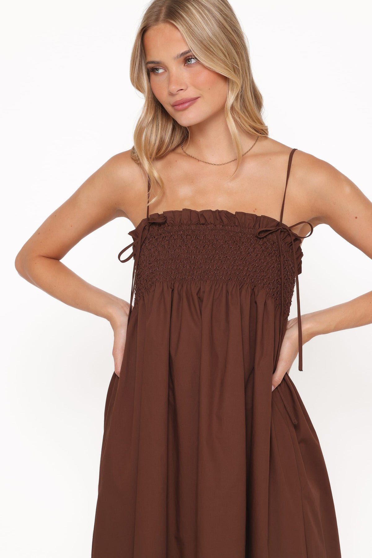 Josie Maxi Dress in Brown – view 2 of 6