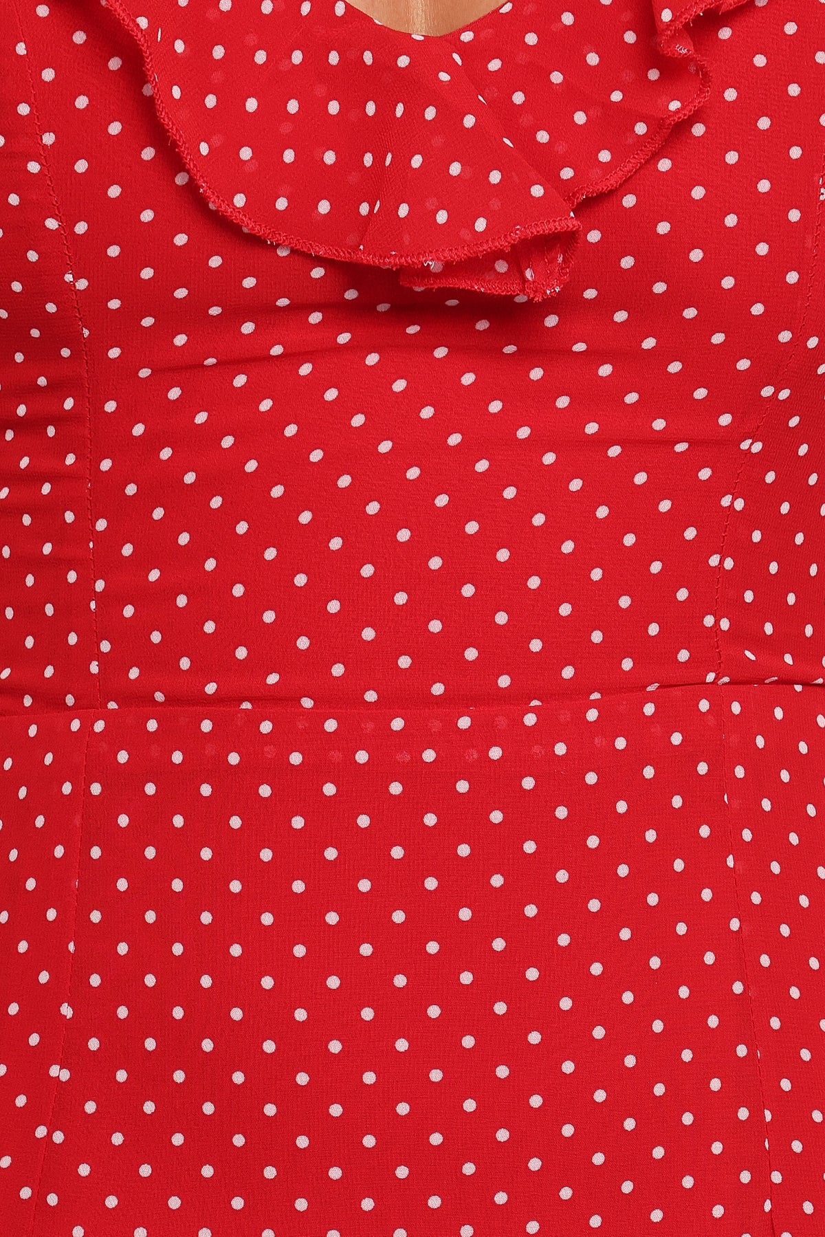 Judy Maxi Dress in Red Polka Dot – view 6 of 6
