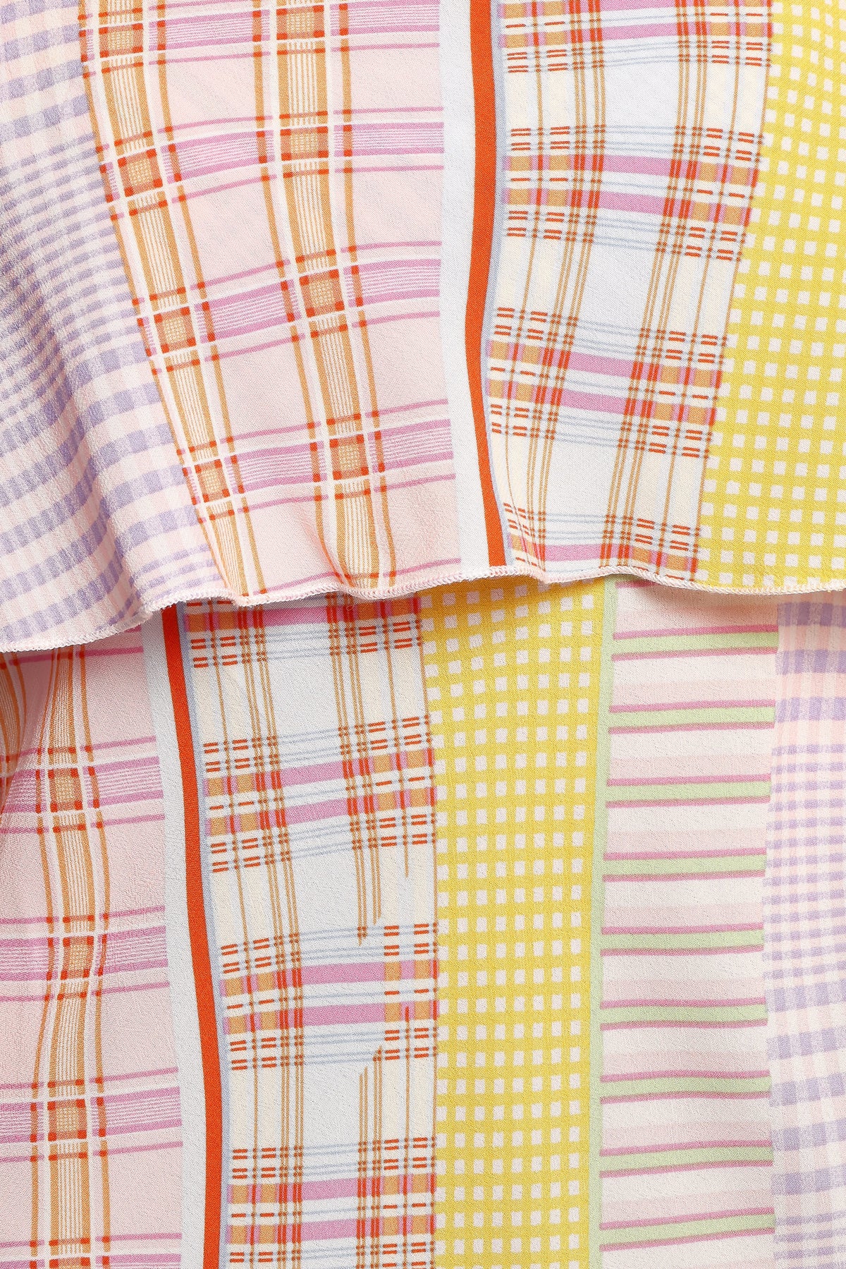 Junia Mini Dress in Pink Plaid – view 7 of 8