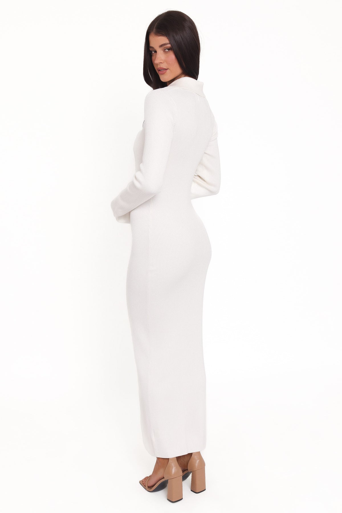 Kadi Maxi Dress in White – view 7 of 8