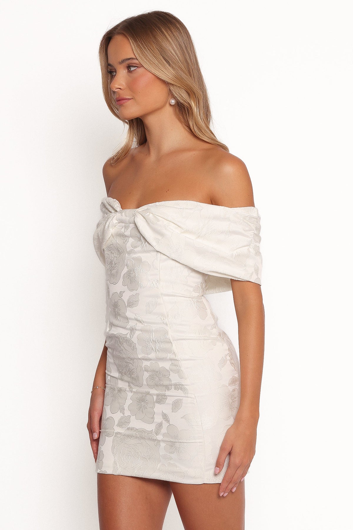 Kaeli Mini Dress in White – view 5 of 8