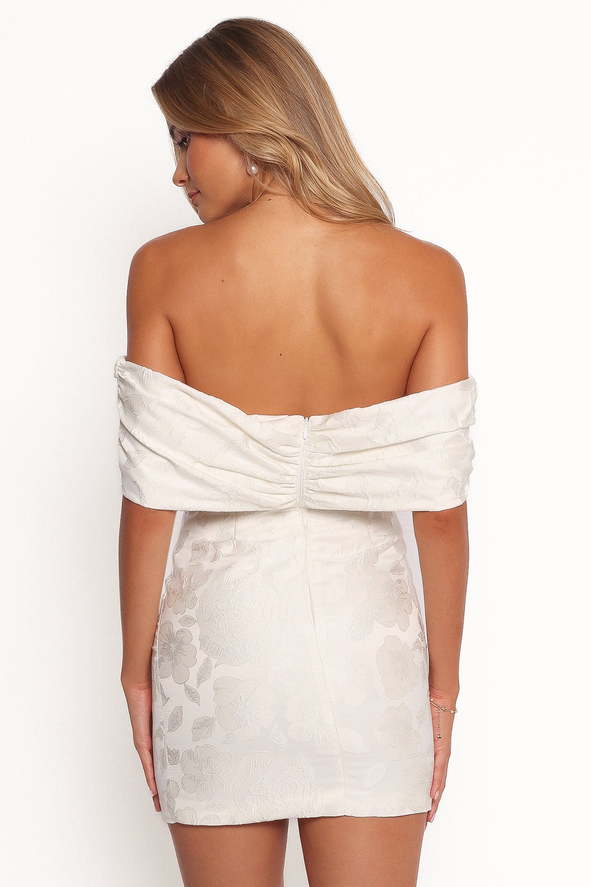 Kaeli Mini Dress in White – view 4 of 8