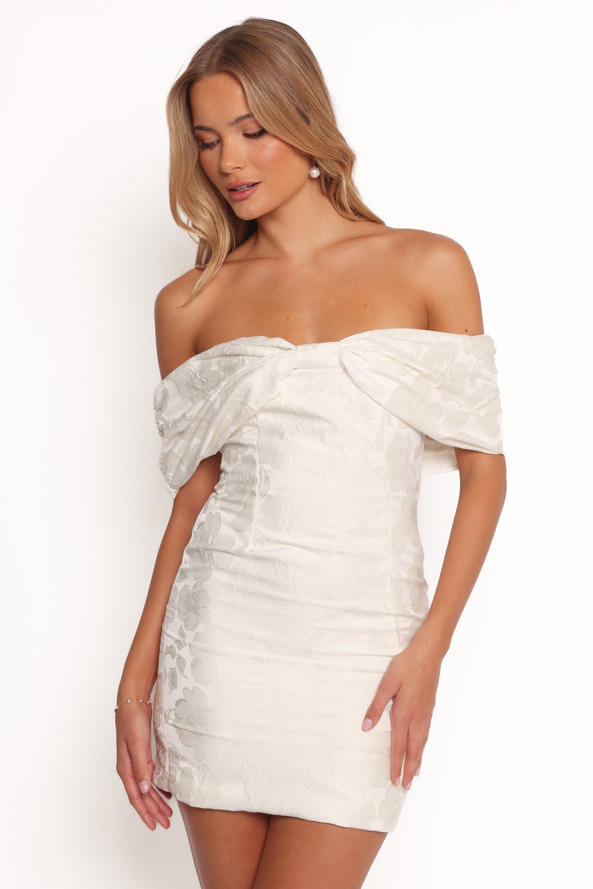 Kaeli Mini Dress in White – view 2 of 8