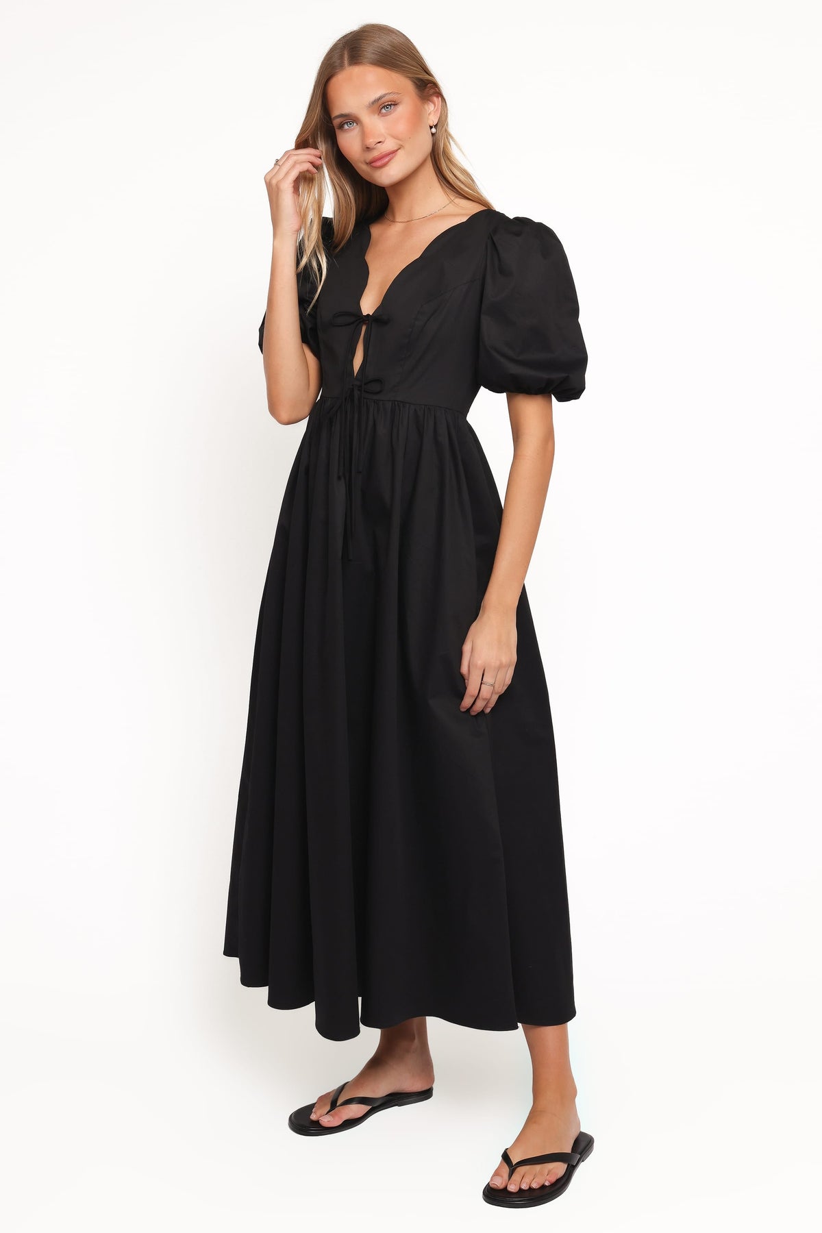 Karla Maxi Dress in Black – view 3 of 5