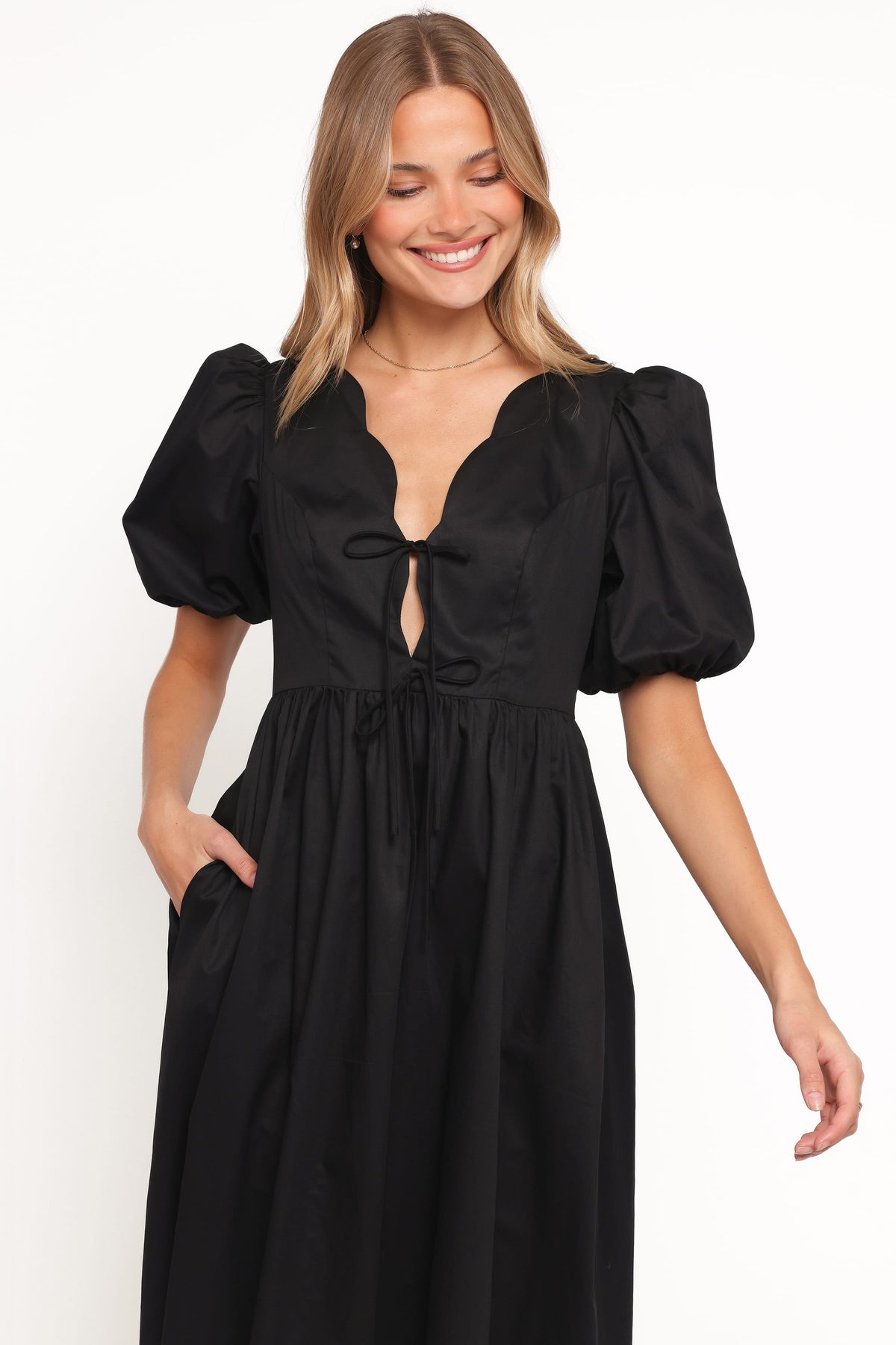 Karla Maxi Dress in Black – view 2 of 5