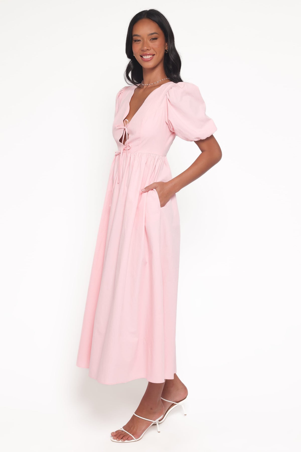 Karla Maxi Dress in Pink – view 3 of 7