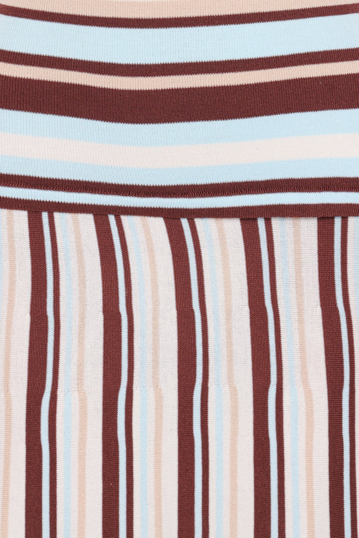 Karlin Maxi Dress in Blue Stripe – view 8 of 9
