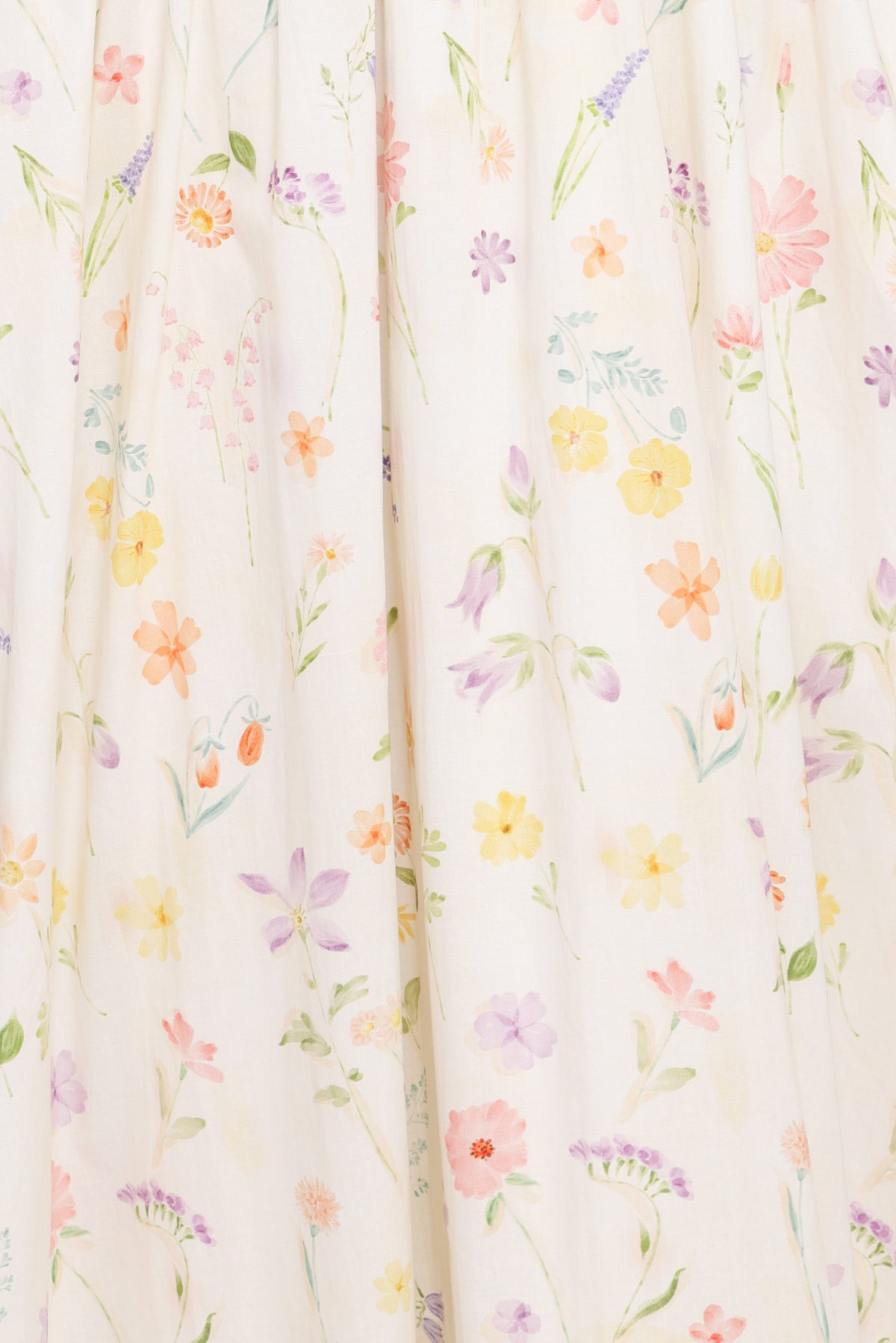 Katana Puff Sleeve Midi Dress in Floral – view 7 of 8