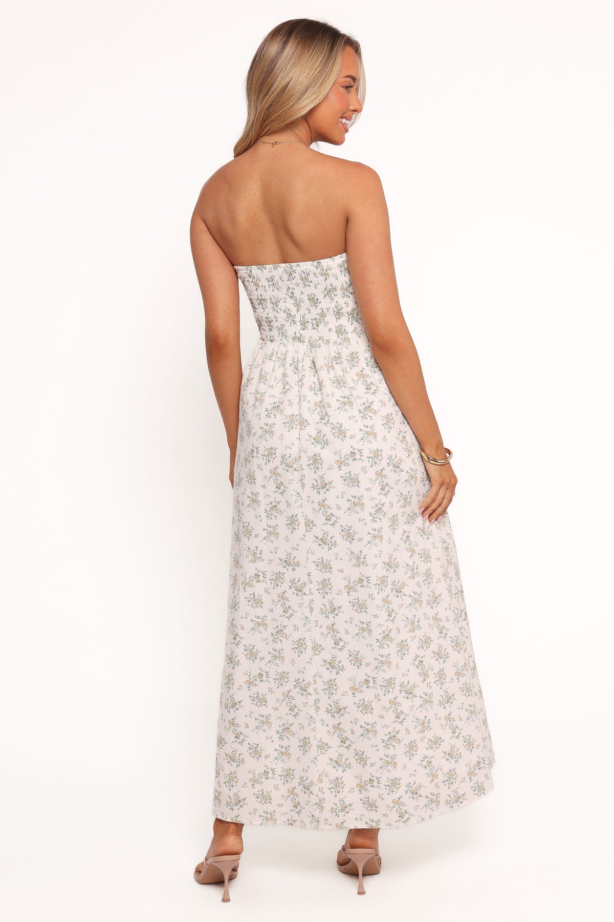 Kayt Strapless Dress in Floral – view 3 of 5