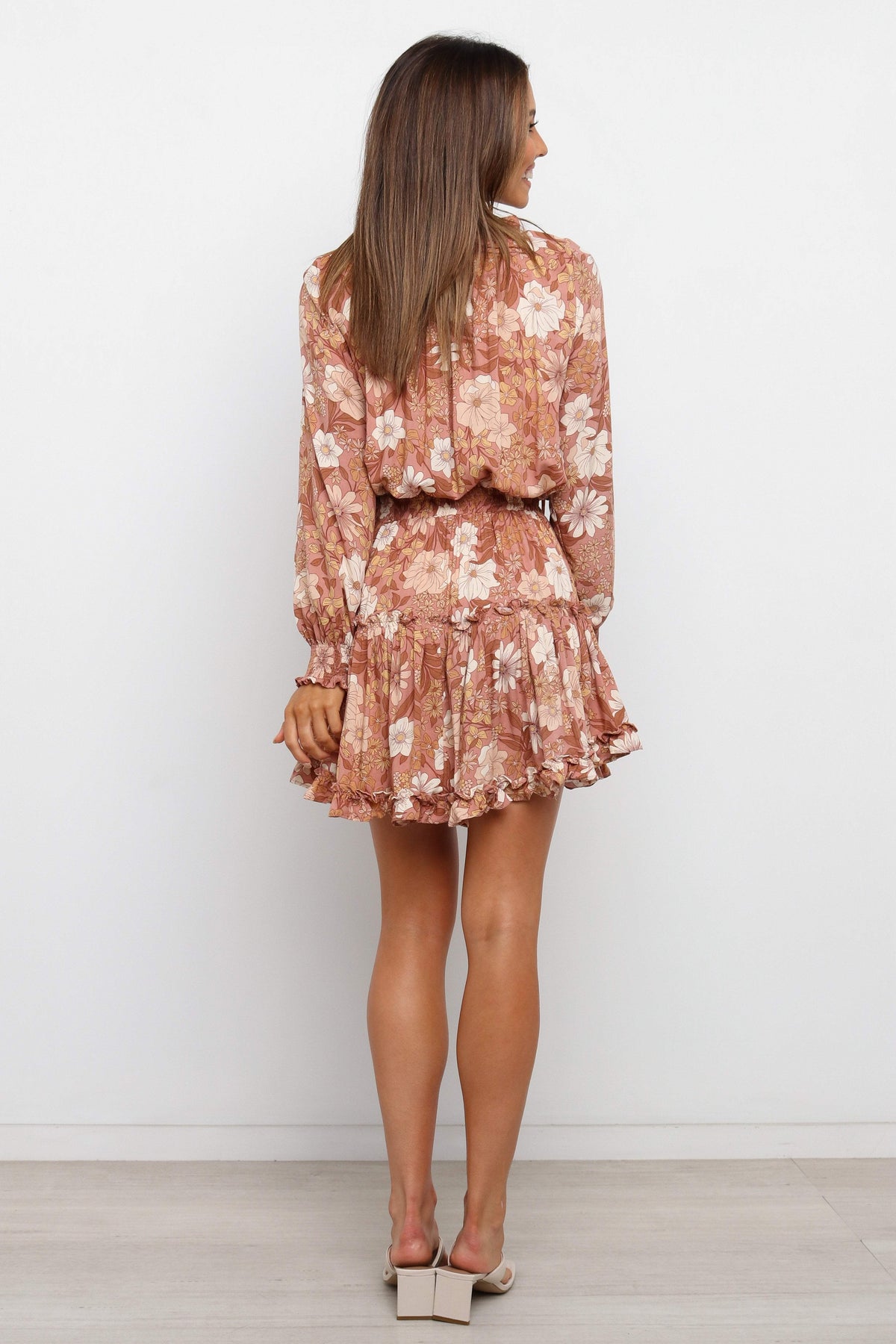Kealan Dress in Brown – view 5 of 7