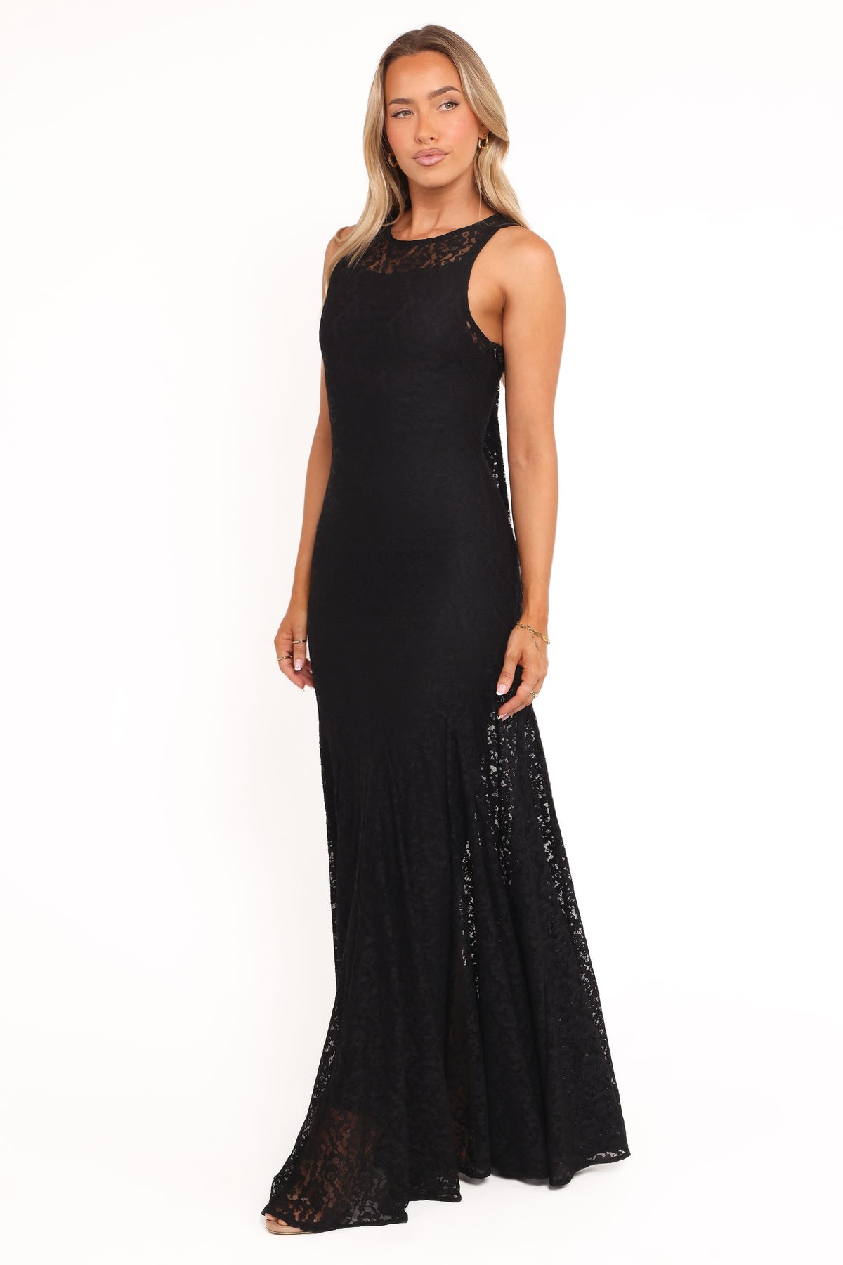 Keani Maxi Dress in Black Lace – view 4 of 7