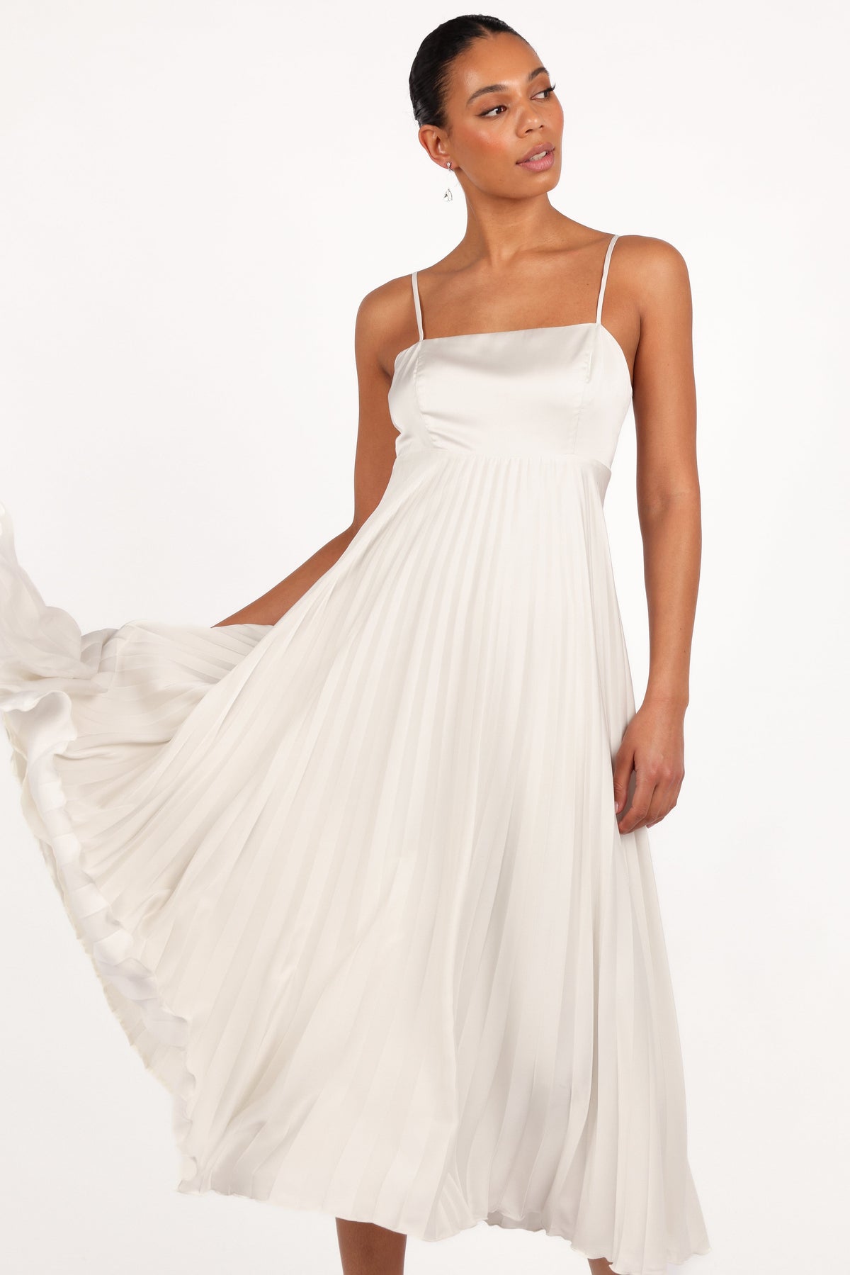 Keegan Maxi Dress in White – view 3 of 9